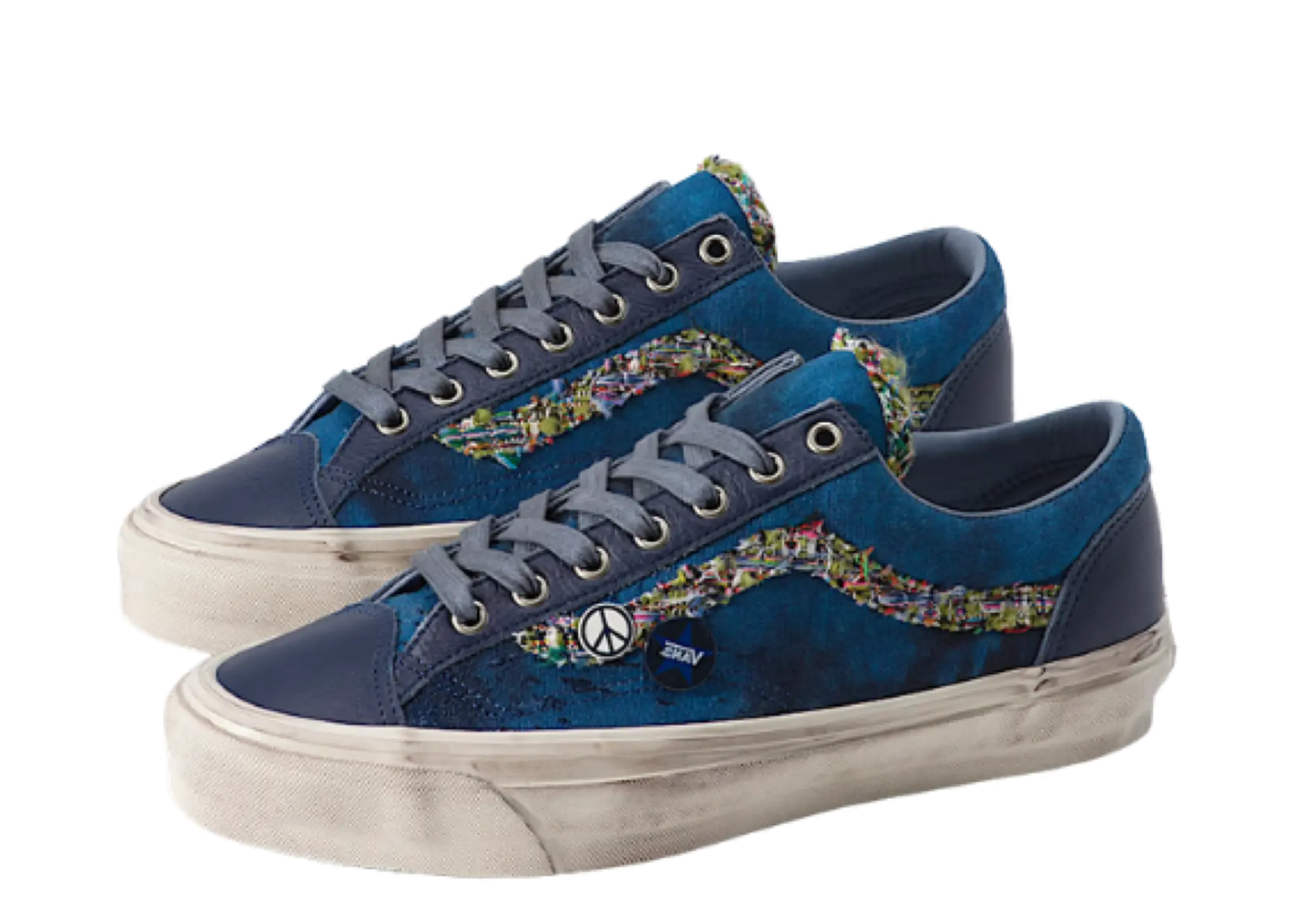 Vans Old Skool 36 LX Souvenir Navy Blue - photo 2