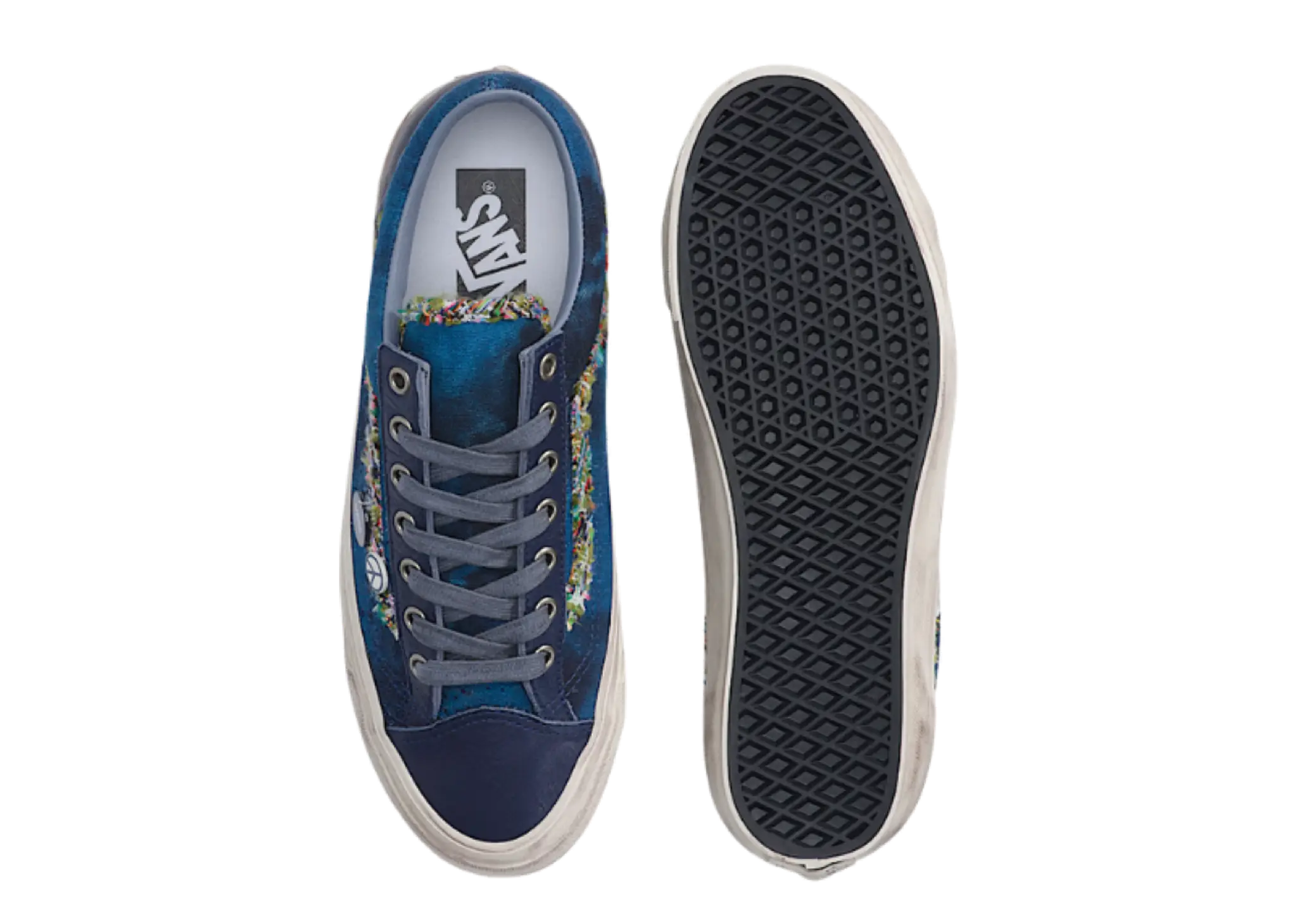 Vans Old Skool 36 LX Souvenir Navy Blue - photo 4