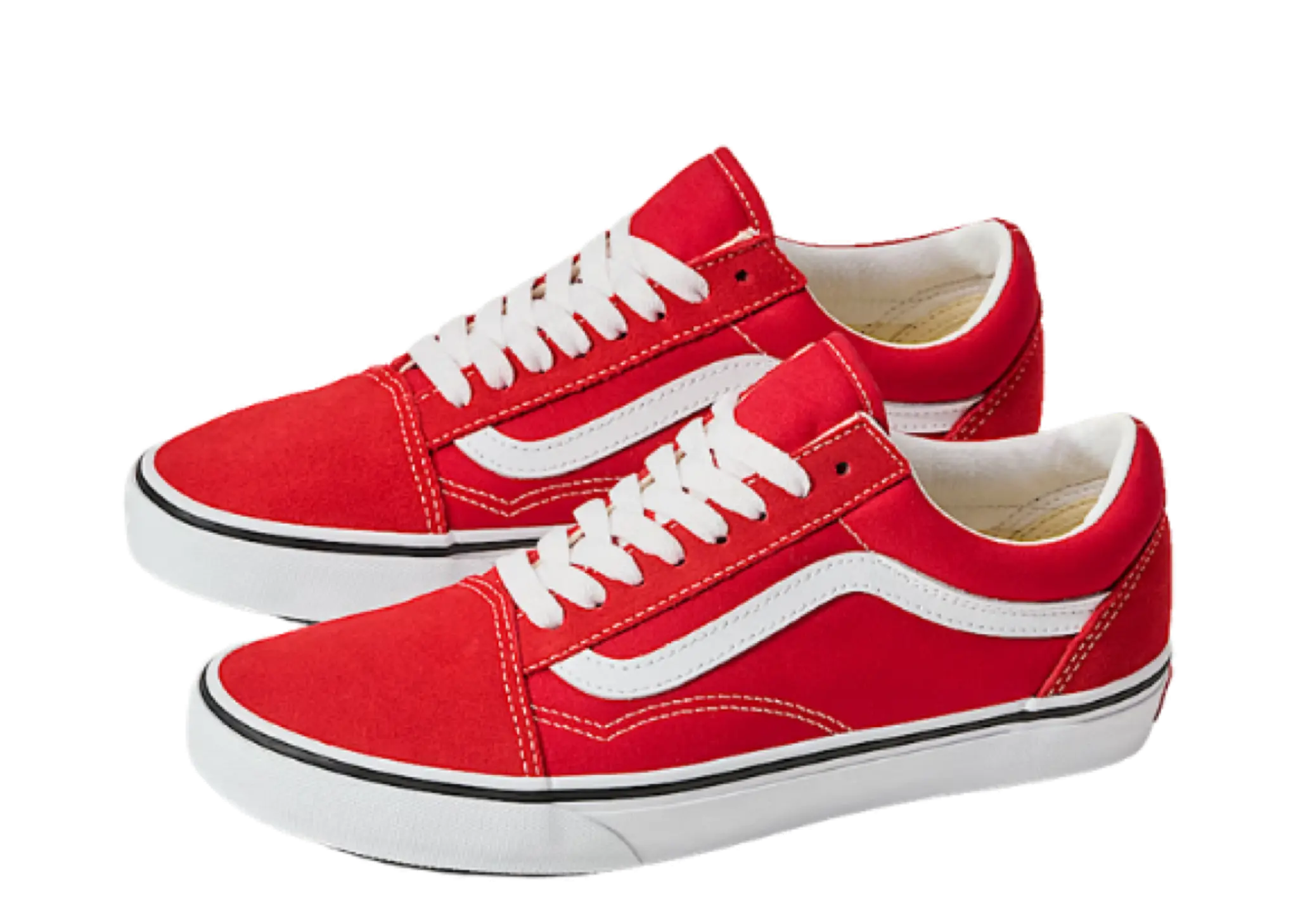 Vans Old Skool Racing Red True White - photo 2