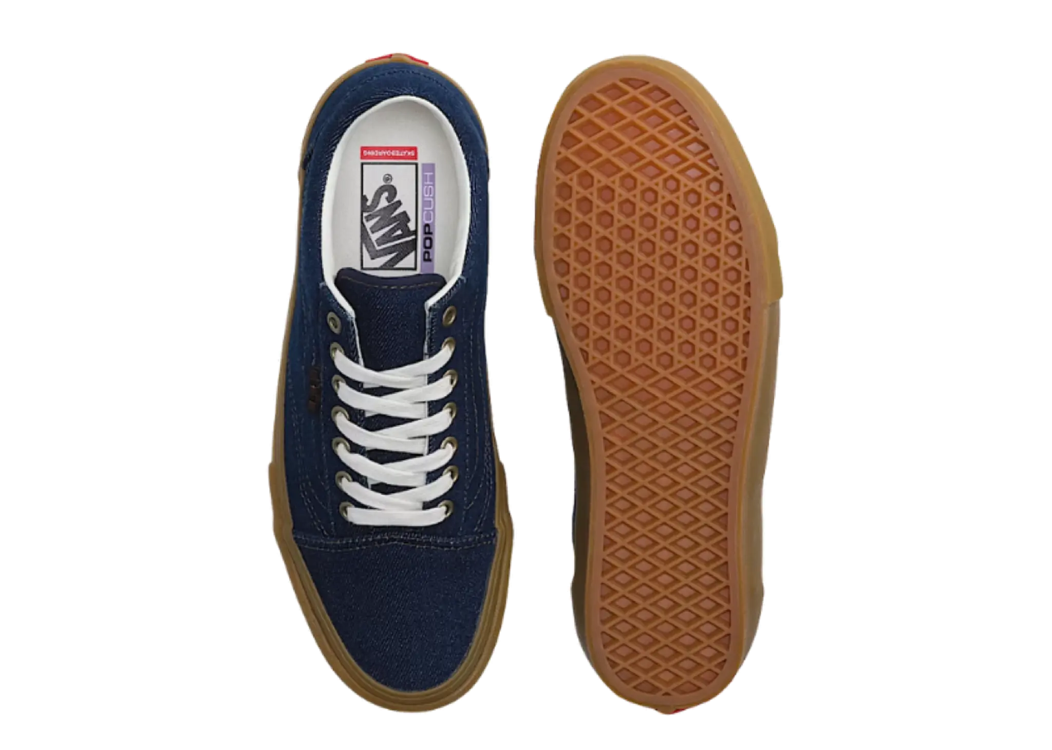 Vans Skate Old Skool Denim Blue - photo 4