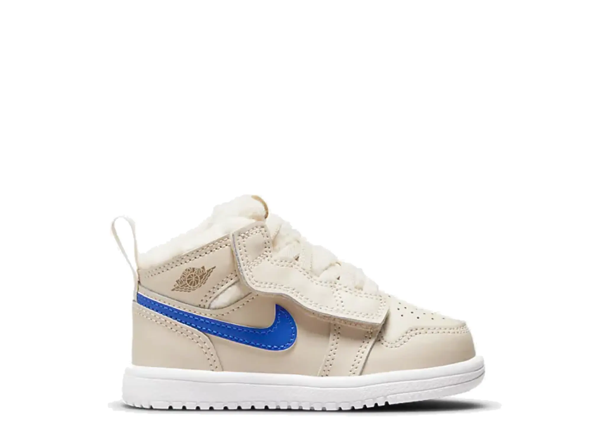 Air Jordan 1 Mid Fleece Pearl White (Toddler)