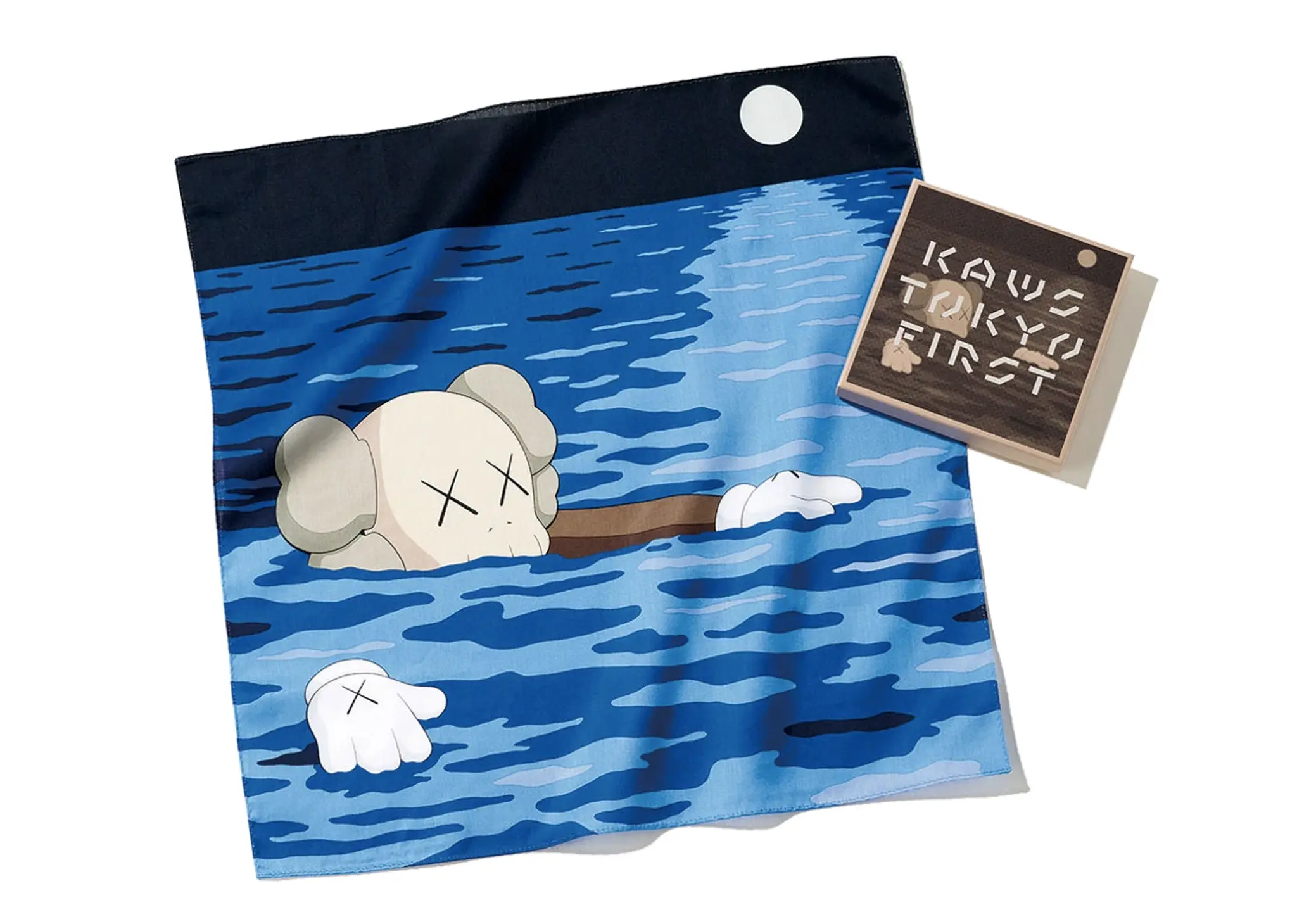 KAWS Tokyo First TIDE Handkerchief