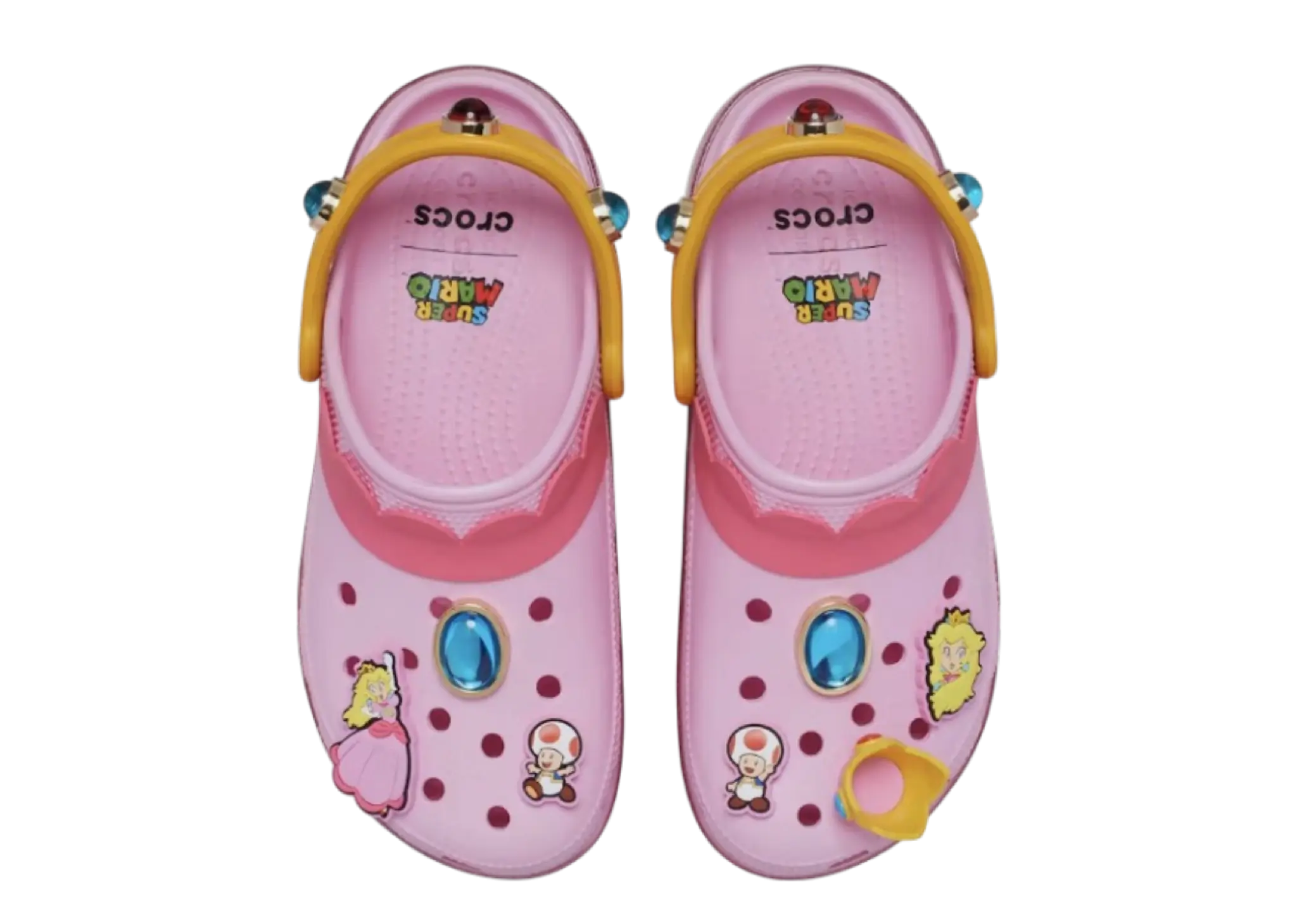 Crocs Classic Platform Clog Super Mario Bros. Princess Peach (Women's) - photo 2