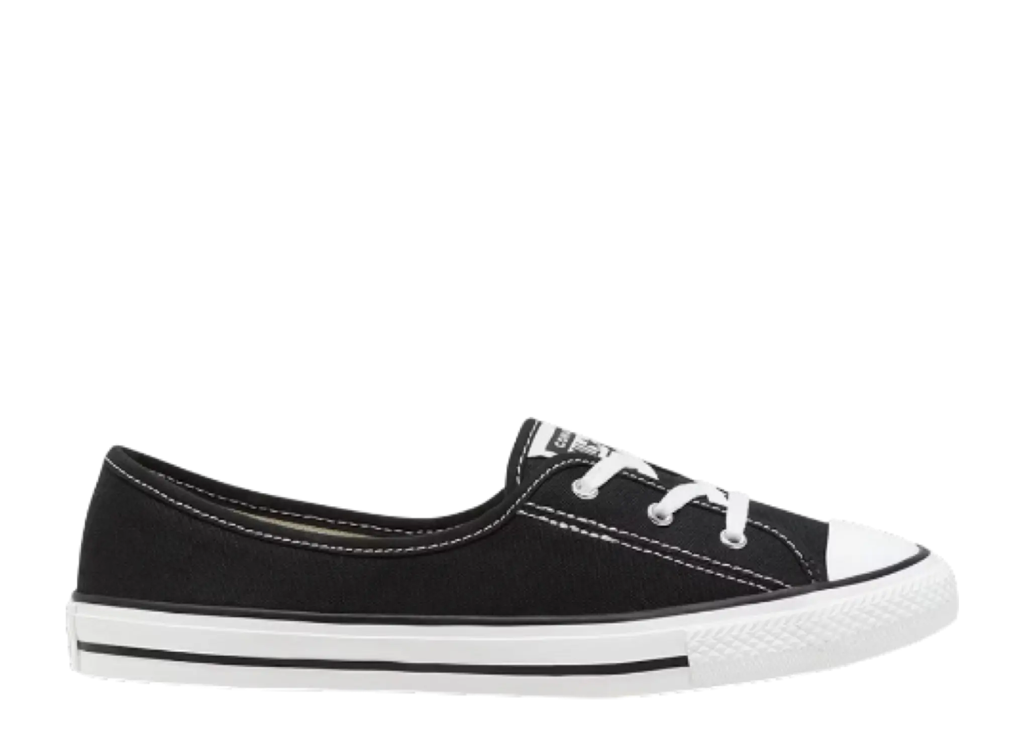 Converse Chuck Taylor All Star Ballet Lace Slip Black White (Women's)