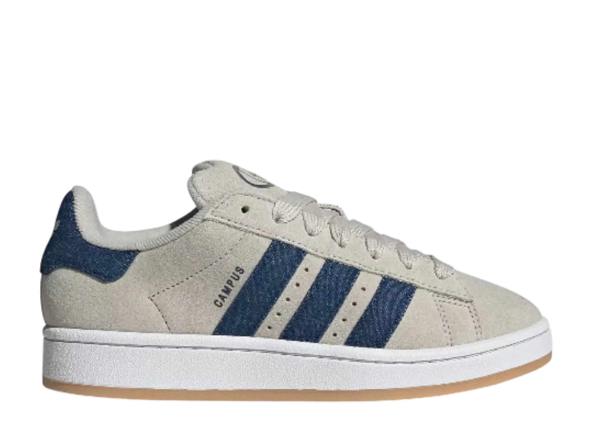 Adidas Campus 00s Beige Dark Blue (Women's)