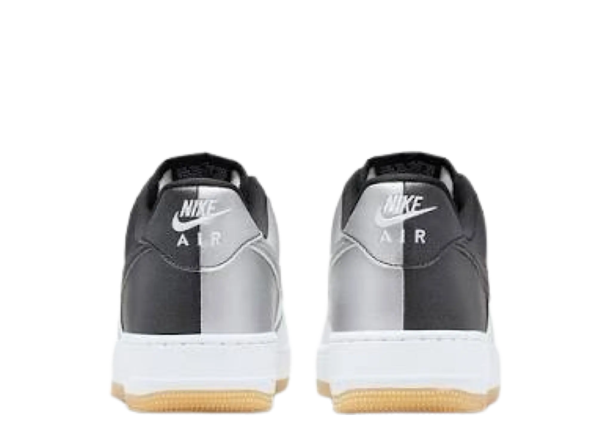 Nike Air Force 1 Low '07 LV8 White Black Metallic Silver - photo 3