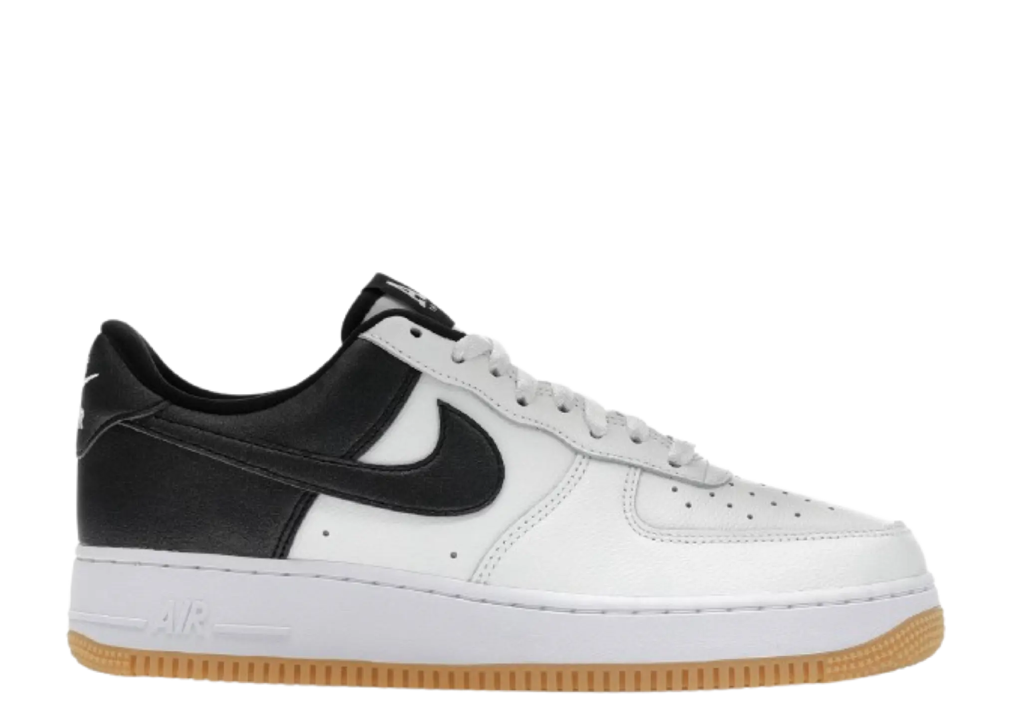 Nike Air Force 1 Low '07 LV8 White Black Metallic Silver