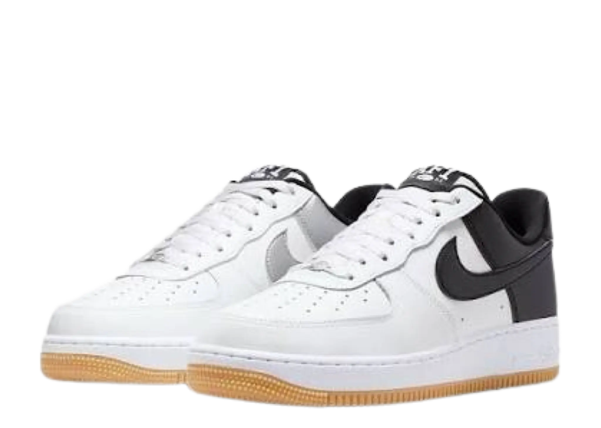 Nike Air Force 1 Low '07 LV8 White Black Metallic Silver - photo 2