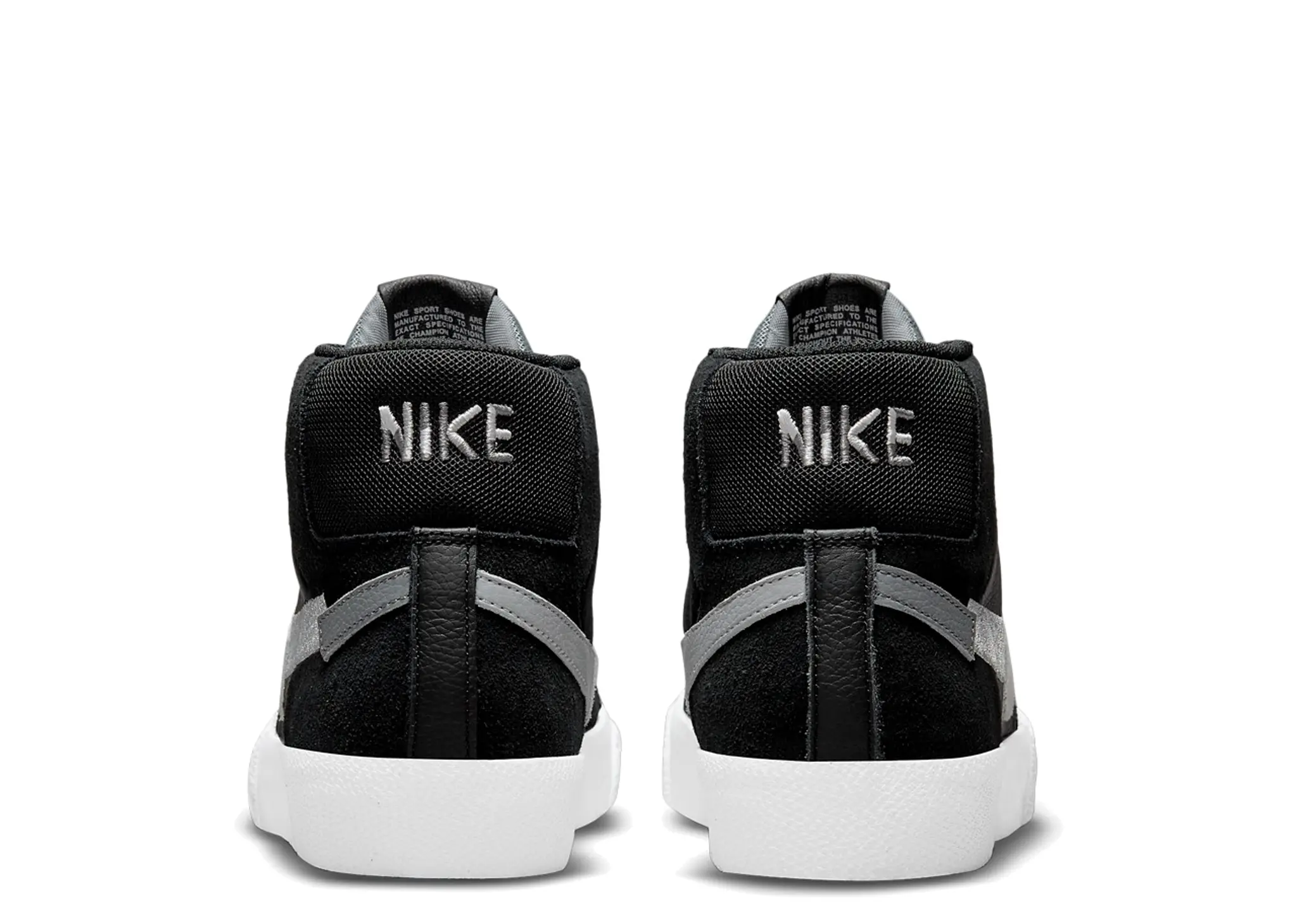Nike SB Blazer Mid Mosaic Black Grey - photo 3