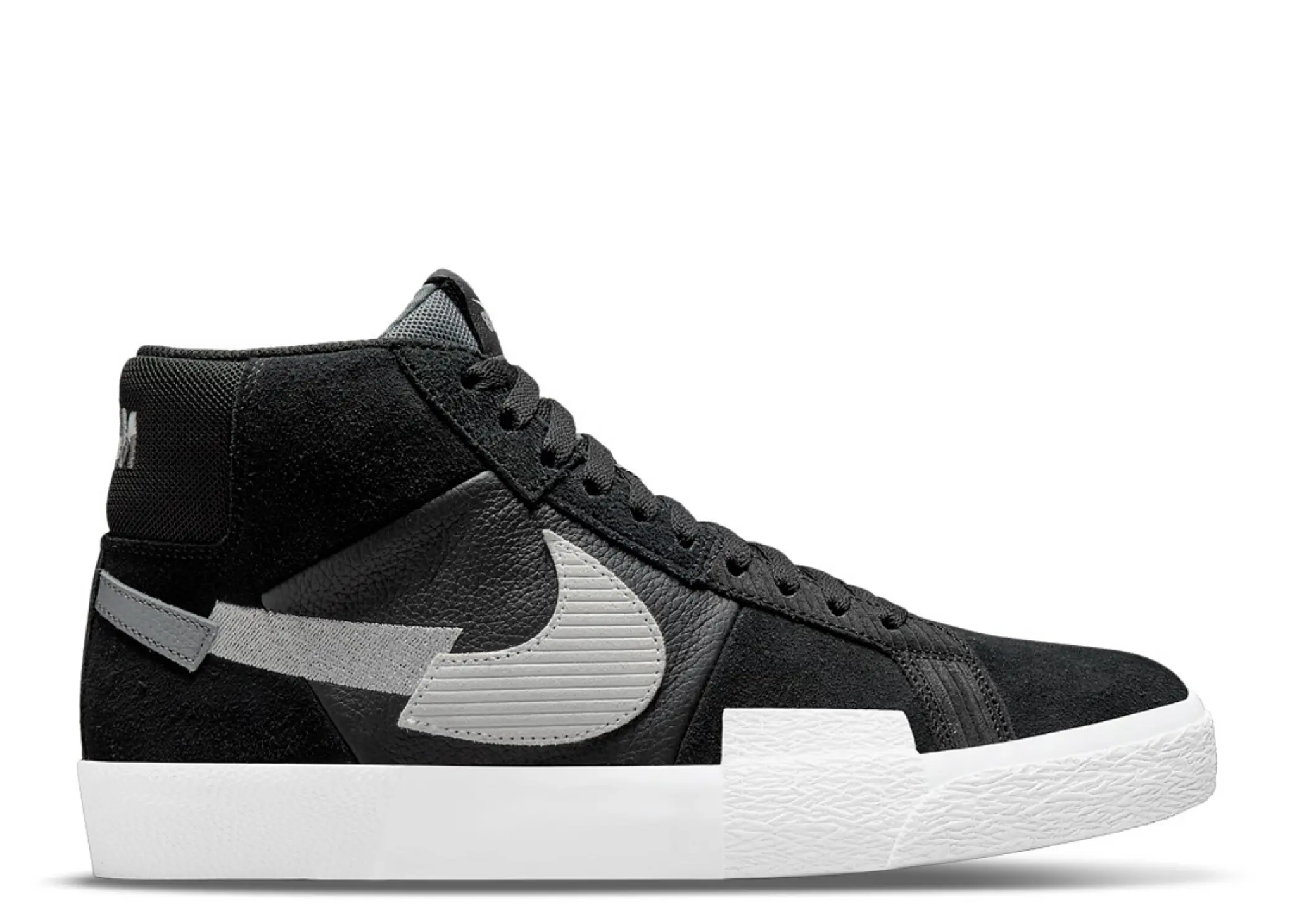 Nike SB Blazer Mid Mosaic Black Grey