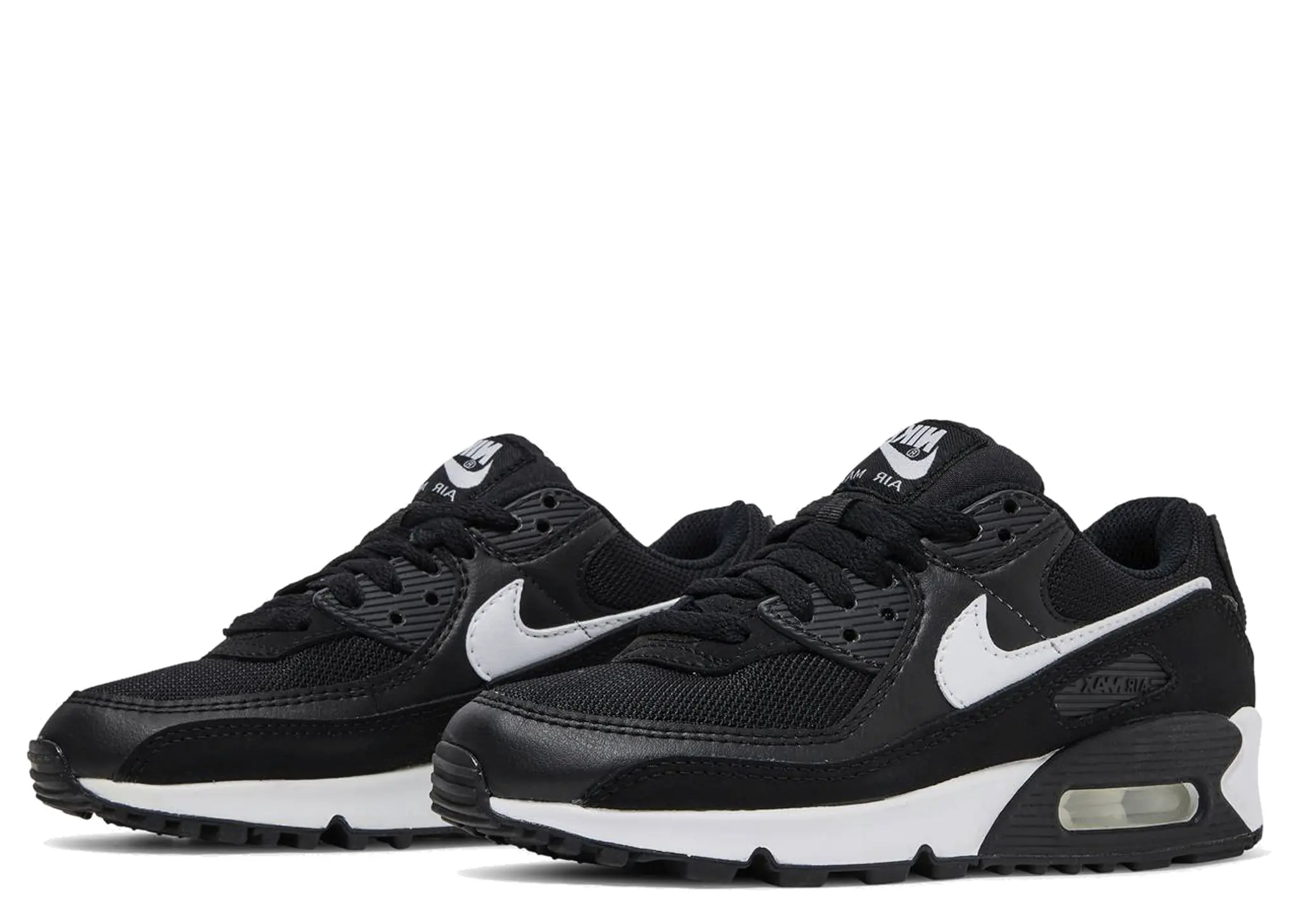 Nike Air Max 90 Recraft Black White (Women's) - photo 2