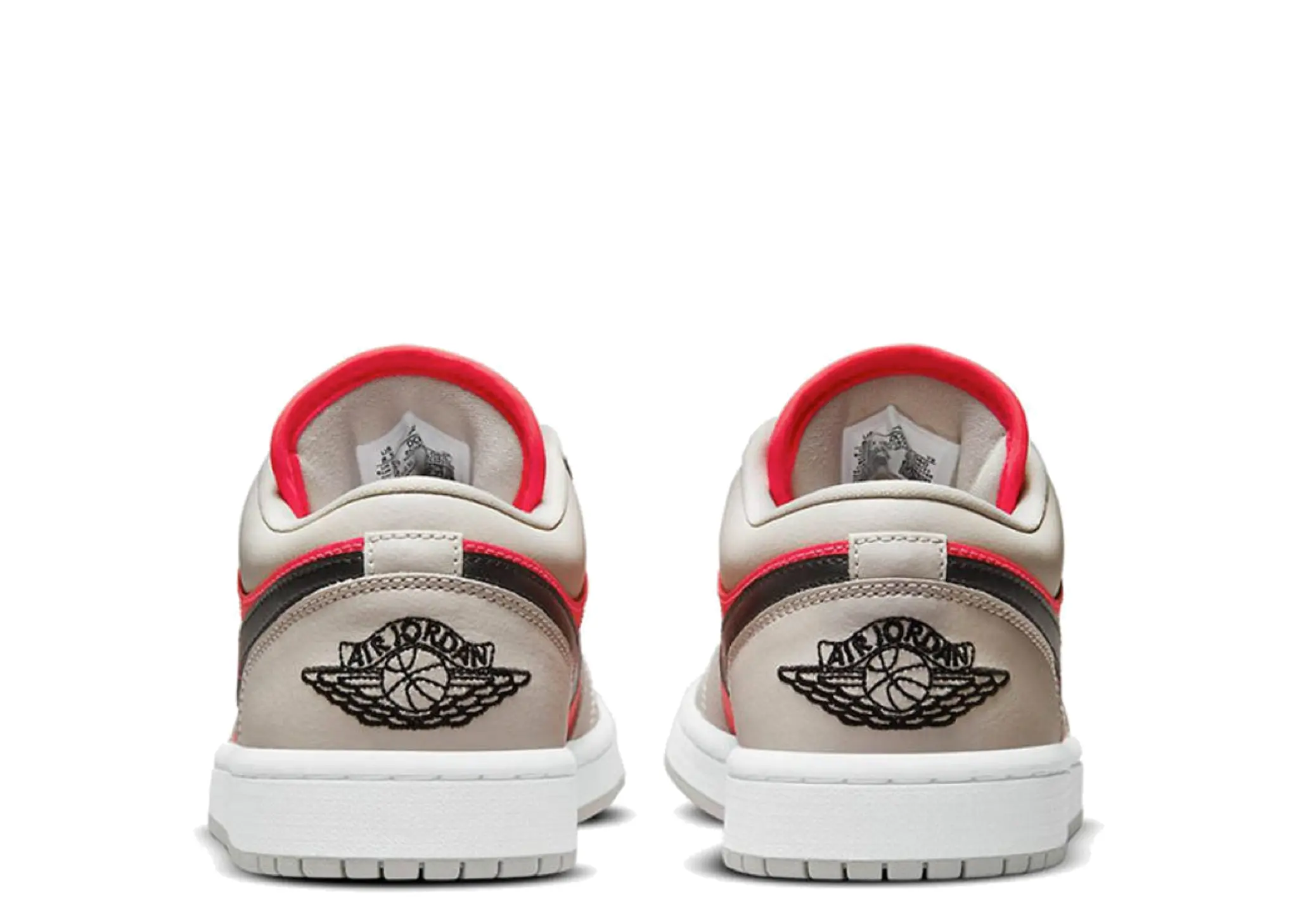 Air Jordan 1 Retro Low Light Iron Ore Siren Red (Women's) - photo 3