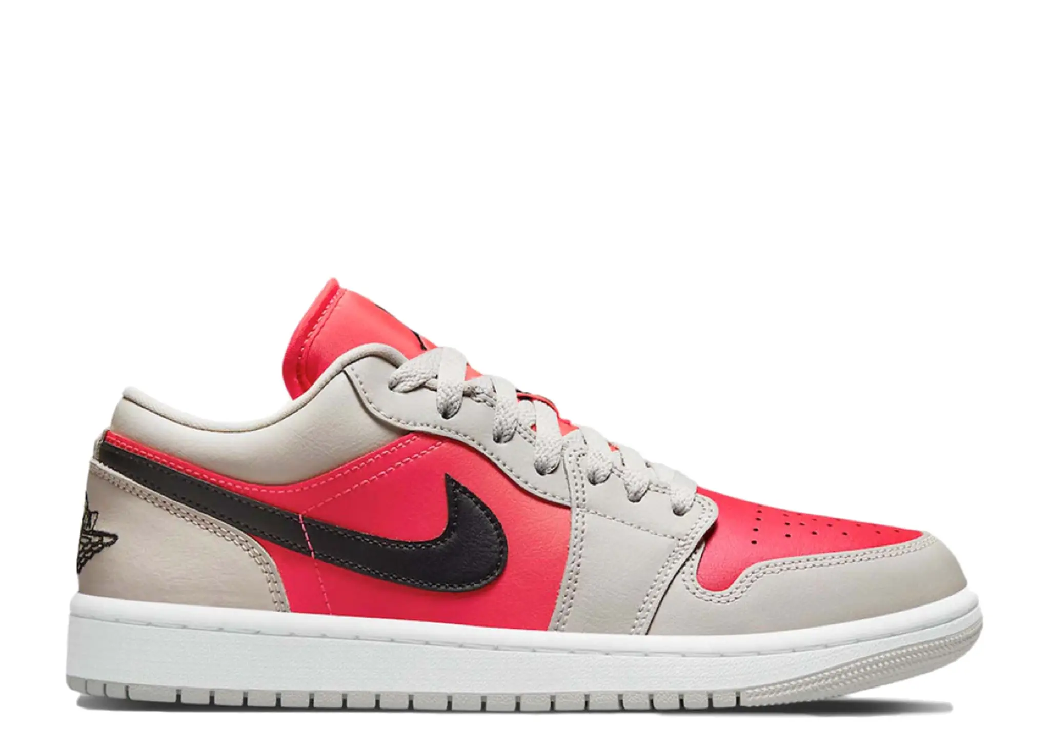 Air Jordan 1 Retro Low Light Iron Ore Siren Red (Women's)