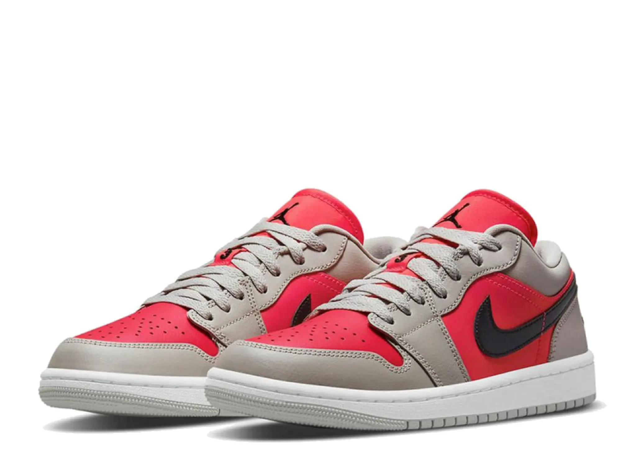 Air Jordan 1 Retro Low Light Iron Ore Siren Red (Women's) - photo 2