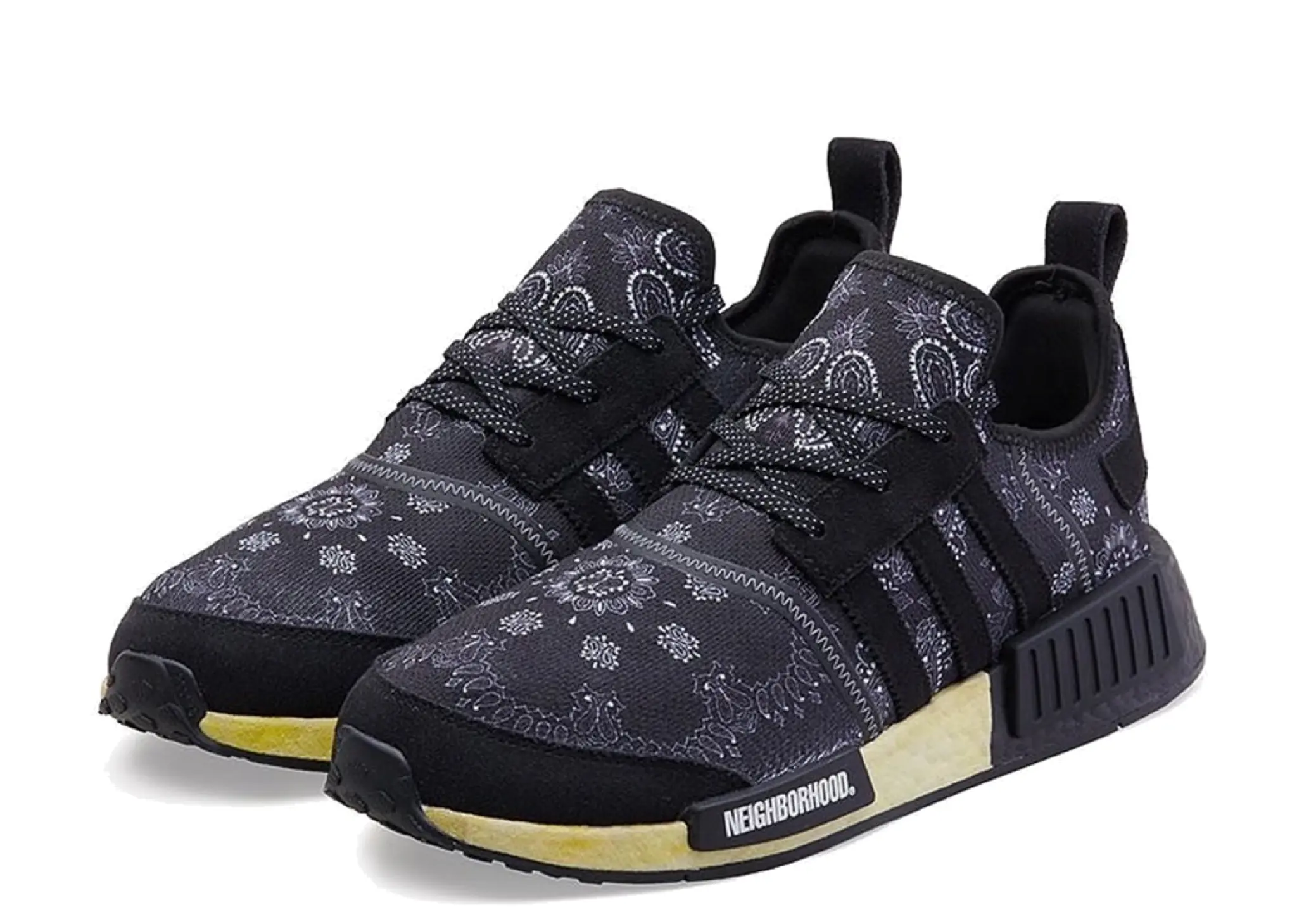 Adidas NMD R1 Neighborhood Paisley Black - photo 2