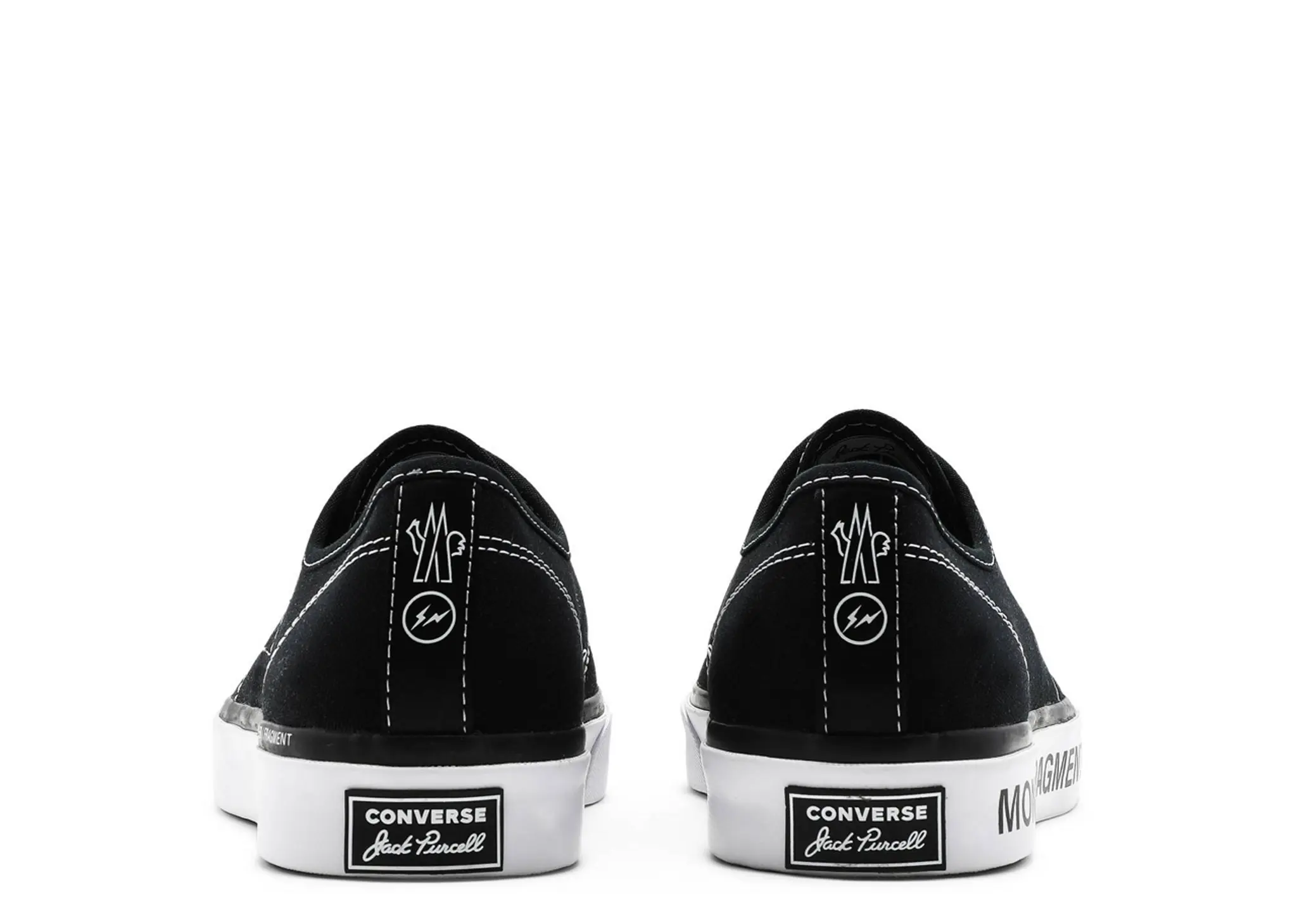 Converse Jack Purcell Moncler Fragment Black - photo 3