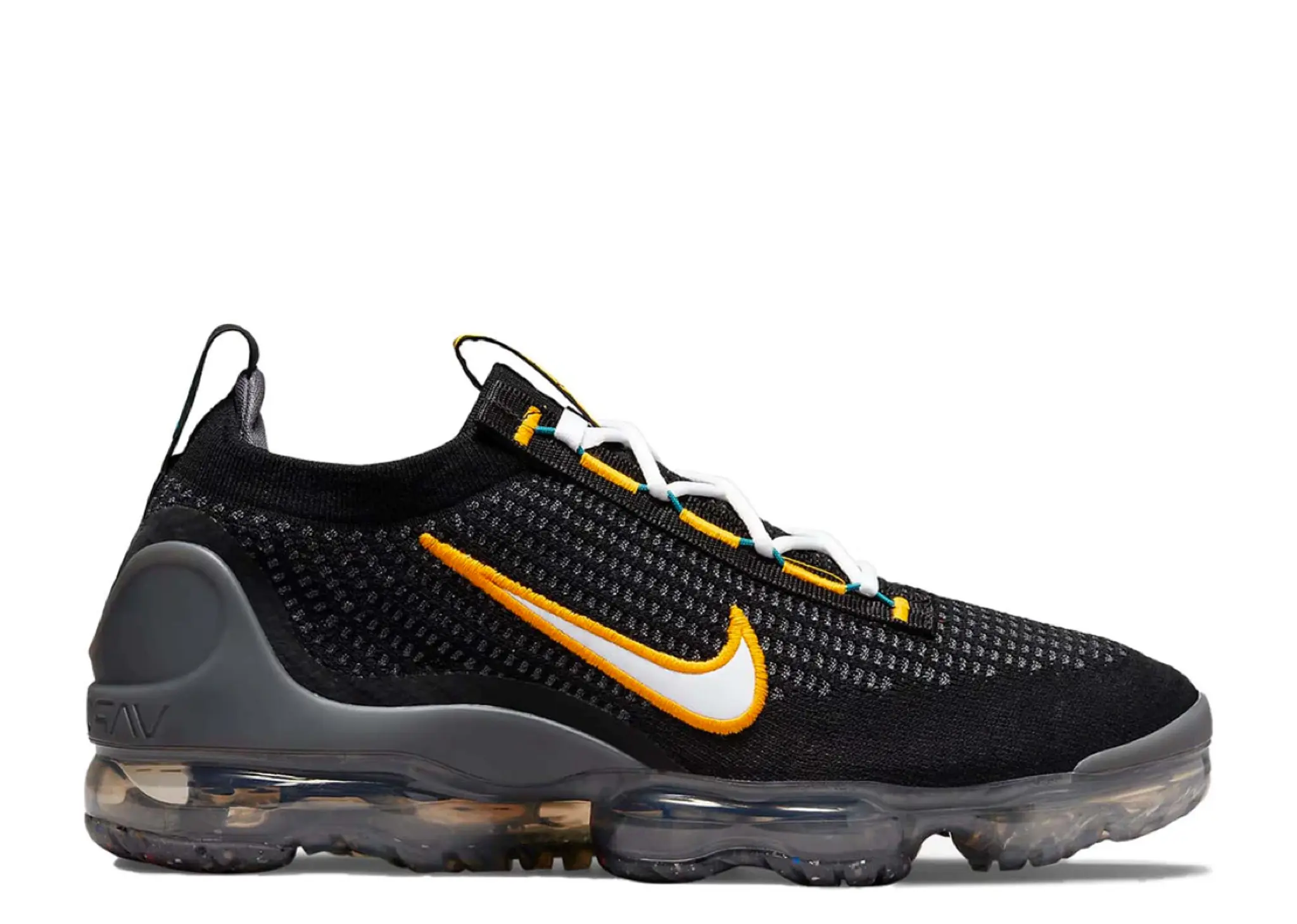 Nike Air VaporMax 2021 FK Black University Gold