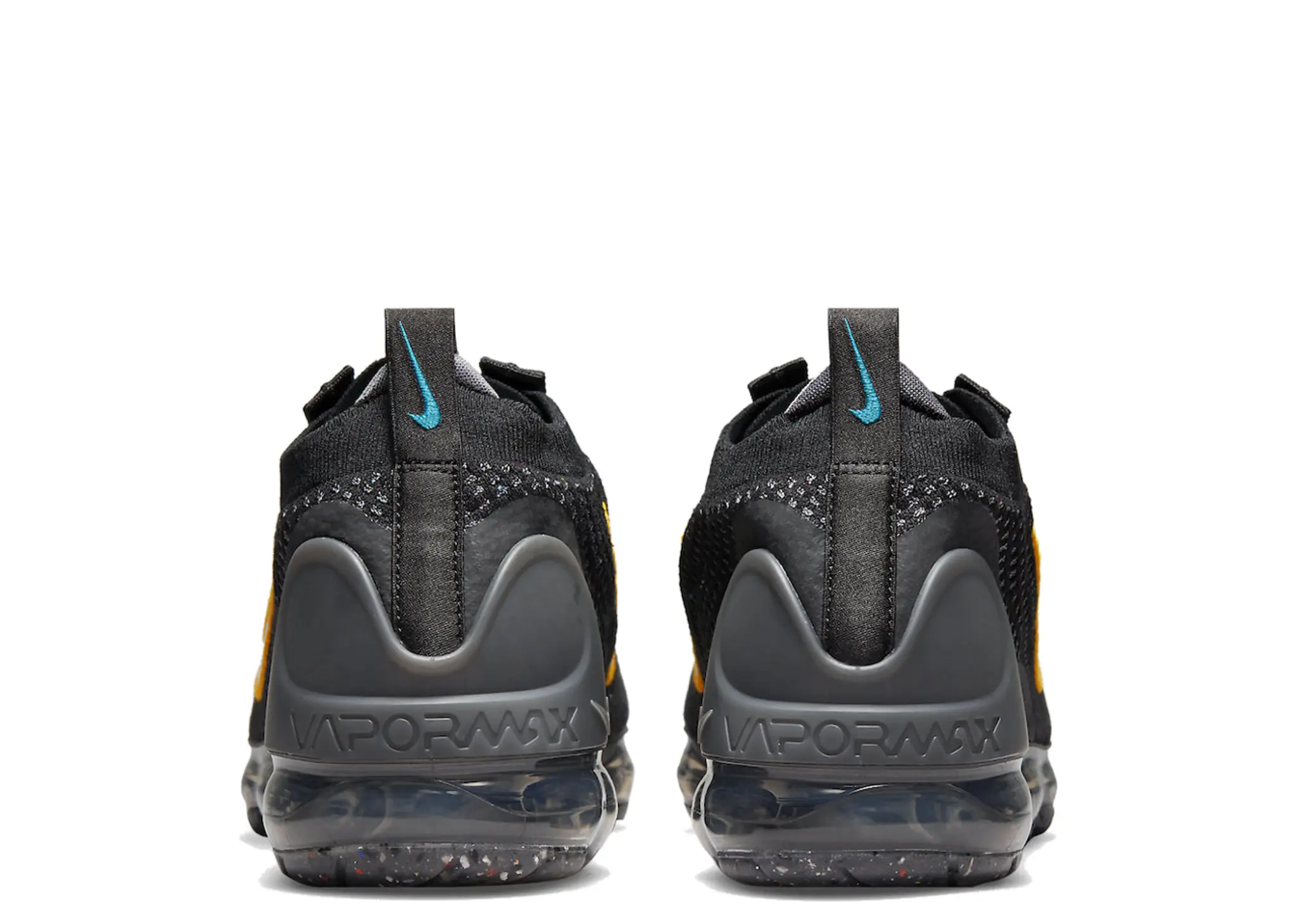 Nike Air VaporMax 2021 FK Black University Gold - photo 3