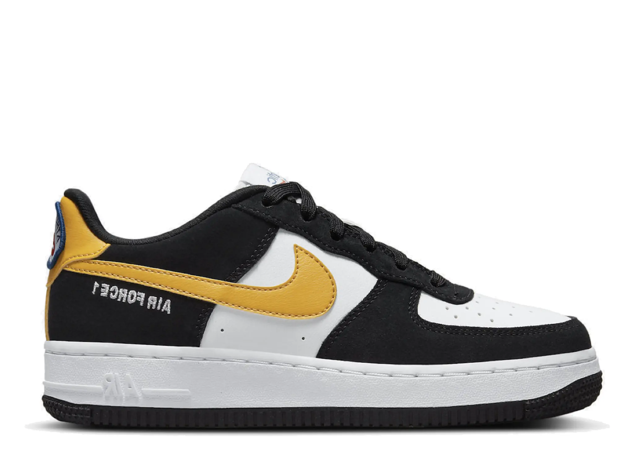 Nike Air Force 1 Low Athletic Club Black University Gold (Grade School)