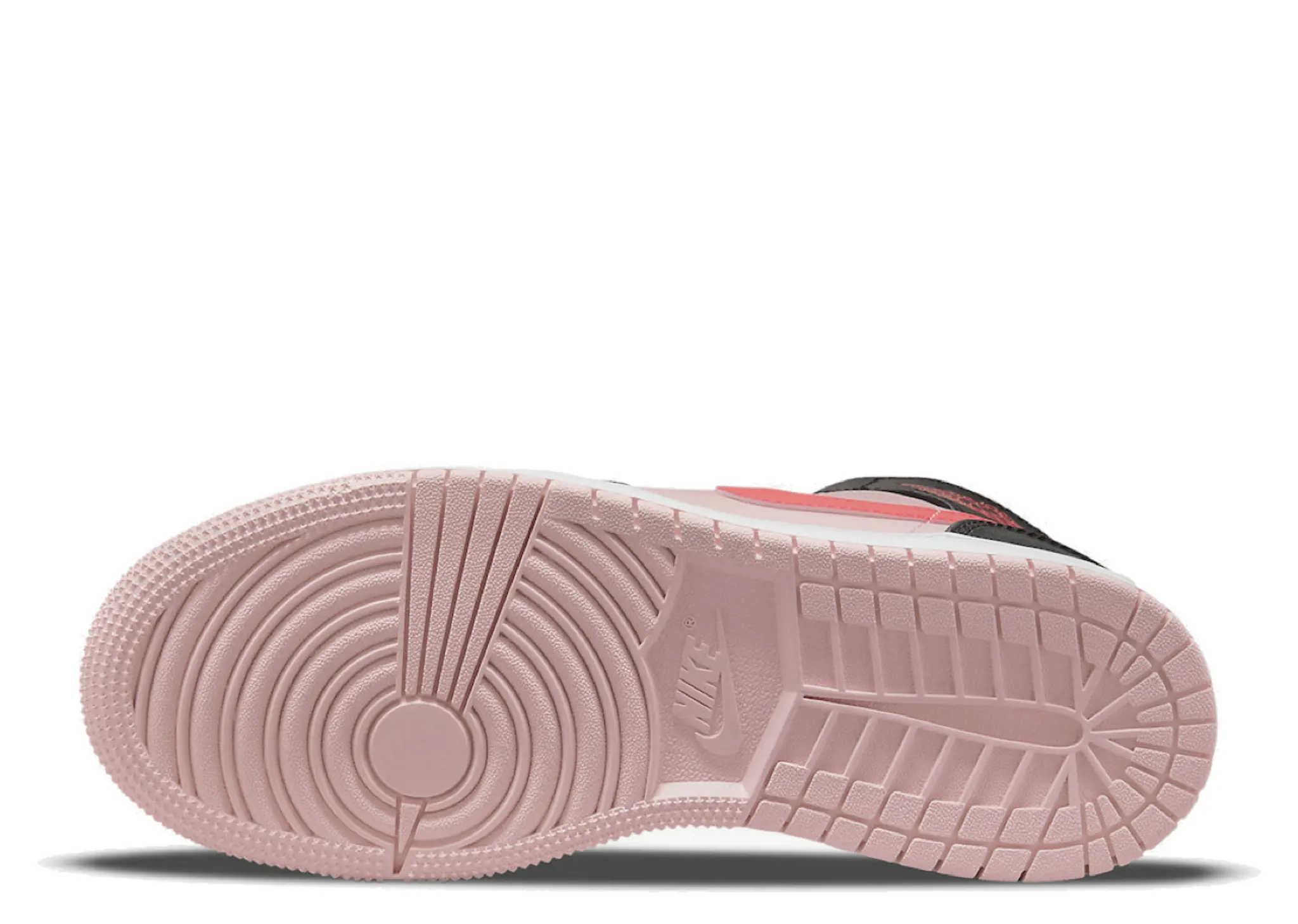 Air Jordan 1 Mid Black Pink Crimson (Grade School) - photo 4