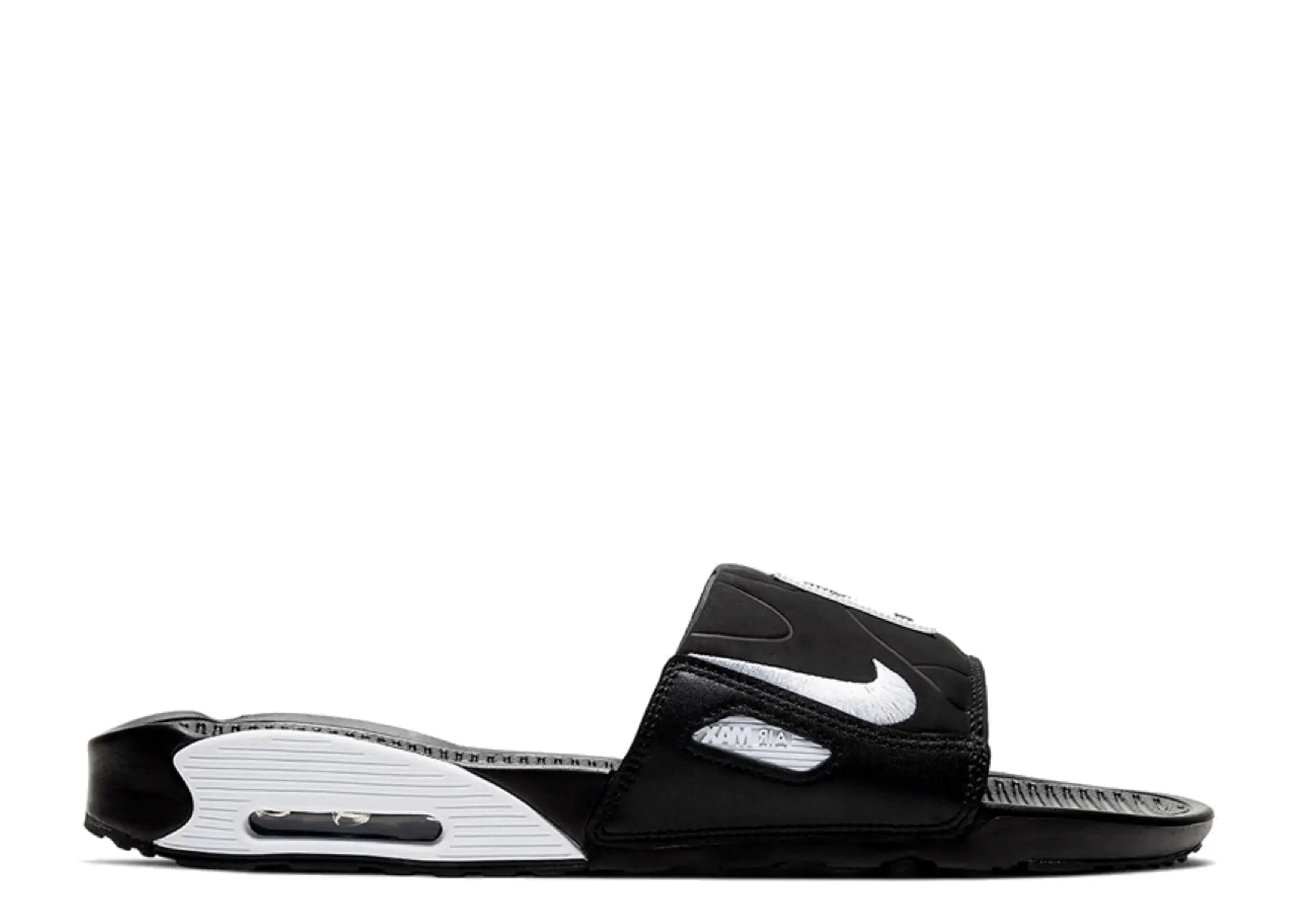 Nike Air Max 90 Slide Black White