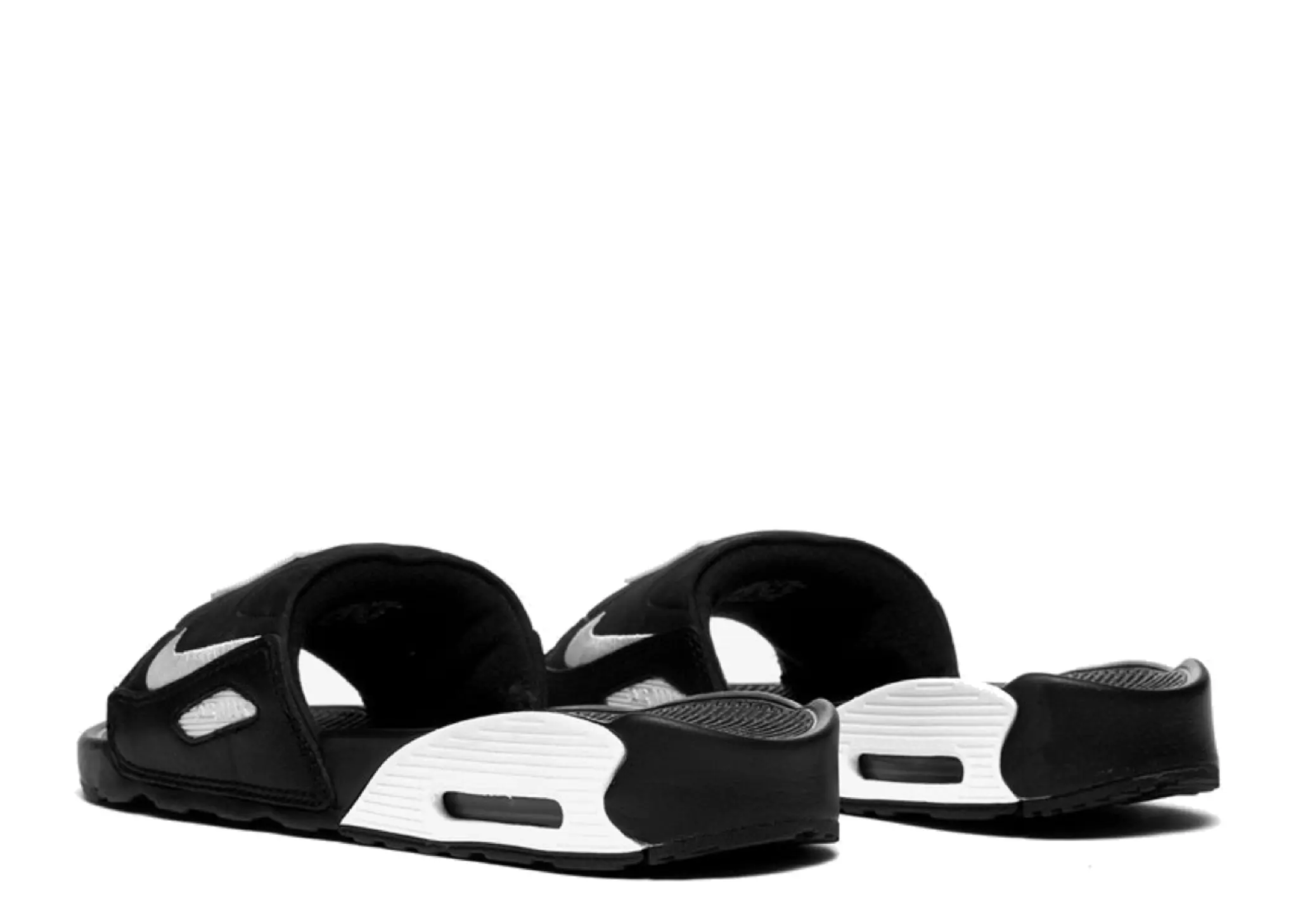 Nike Air Max 90 Slide Black White - photo 3