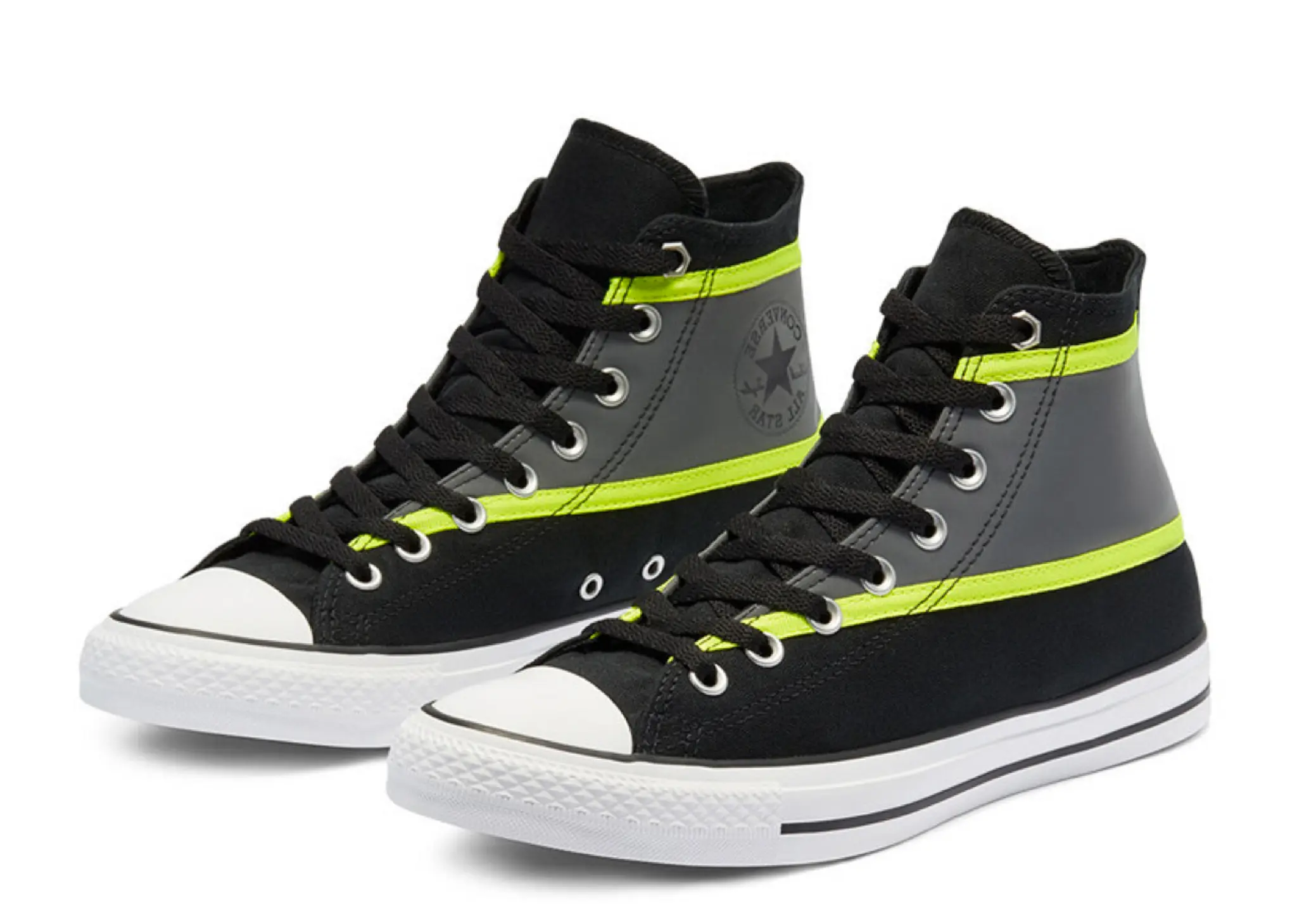 Converse Chuck Taylor All-Star High Black Venom Lemon - photo 2