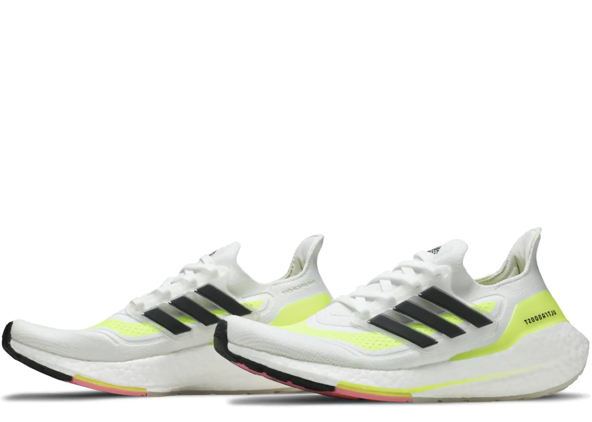 Adidas Ultra Boost 21 White Solar Yellow - photo 2