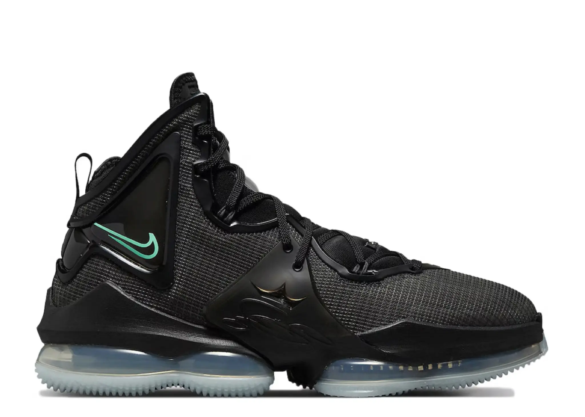 Nike LeBron 19 Black Aqua