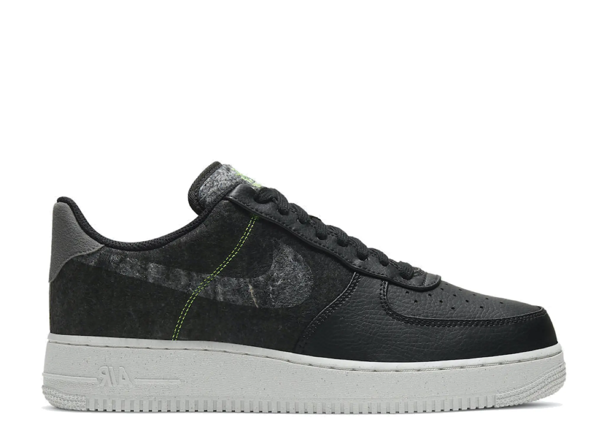 Nike Air Force 1 Low 07 LV8 Black Electric Green