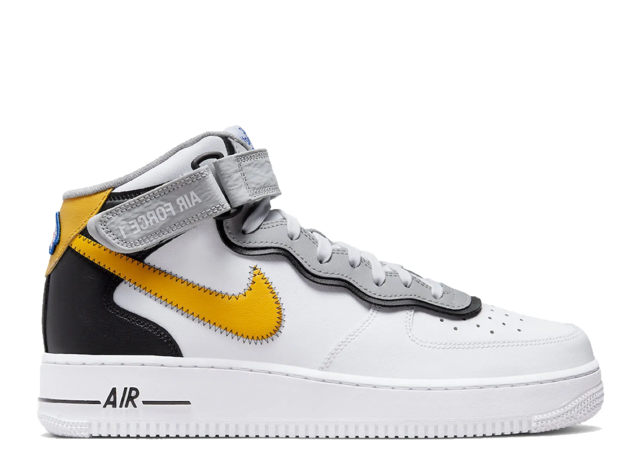 Nike Air Force 1 Mid Athletic Club White Yellow
