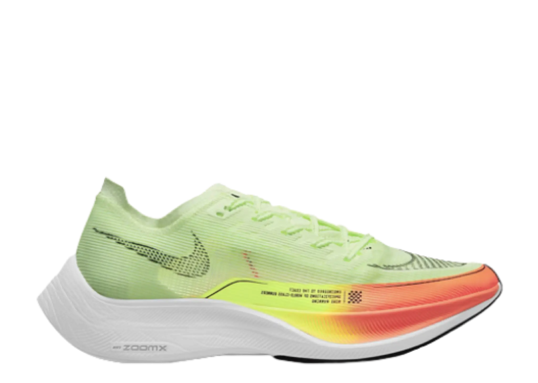 Nike ZoomX VaporFly Next% 2 Barely Volt Hyper Orange