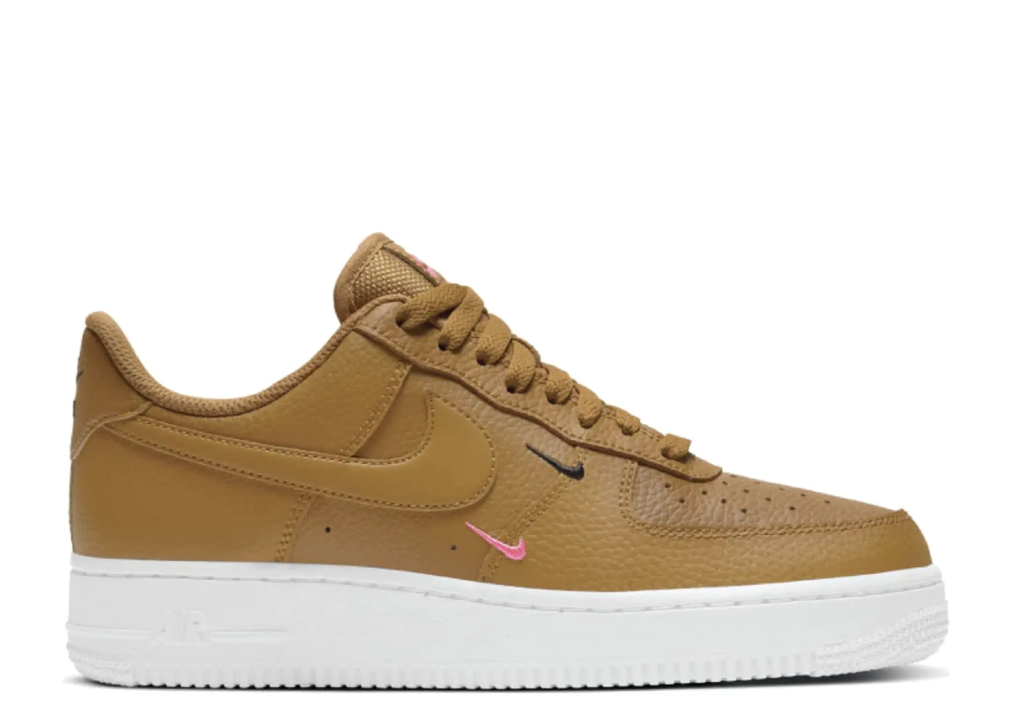 Nike Air Force 1 Low 07 Essential Wheat Mini Swoosh (Women's)