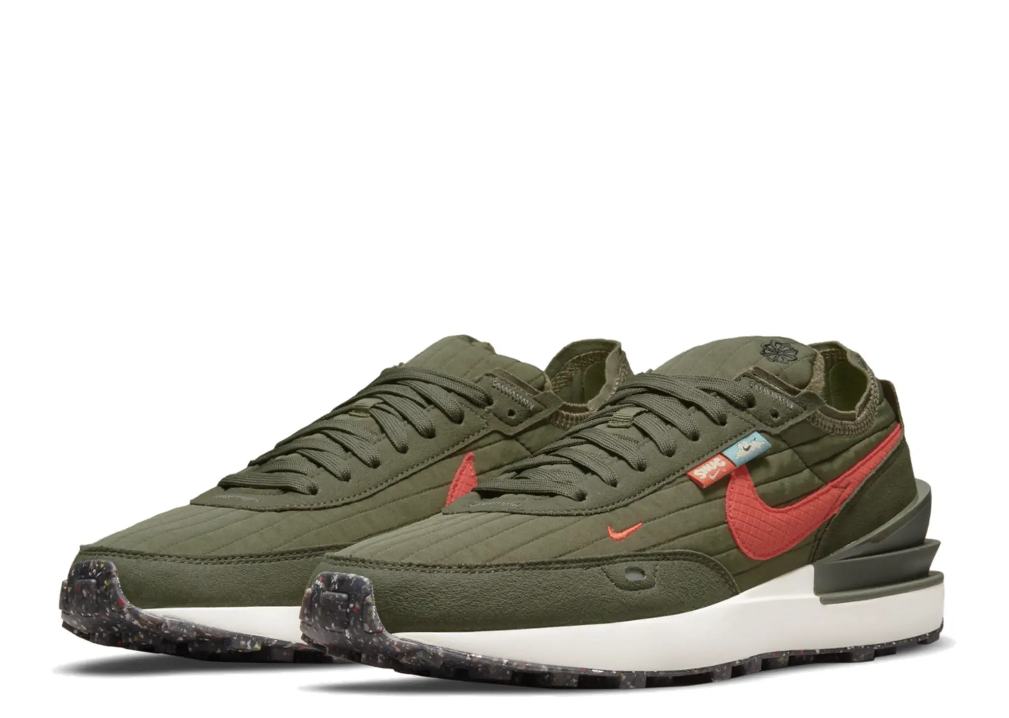 Nike Waffle One Toasty Olive Green - photo 2