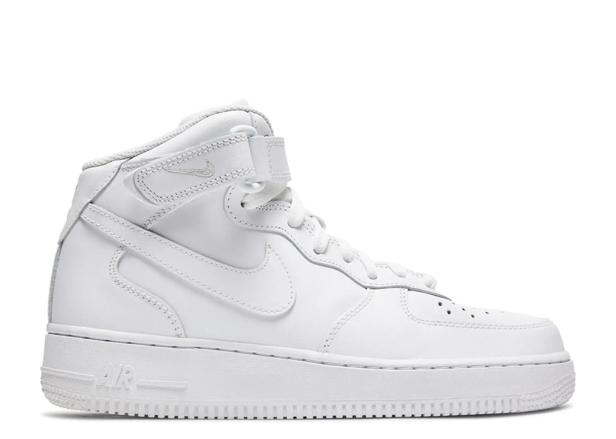 Nike Air Force 1 Mid Triple White (Women's)