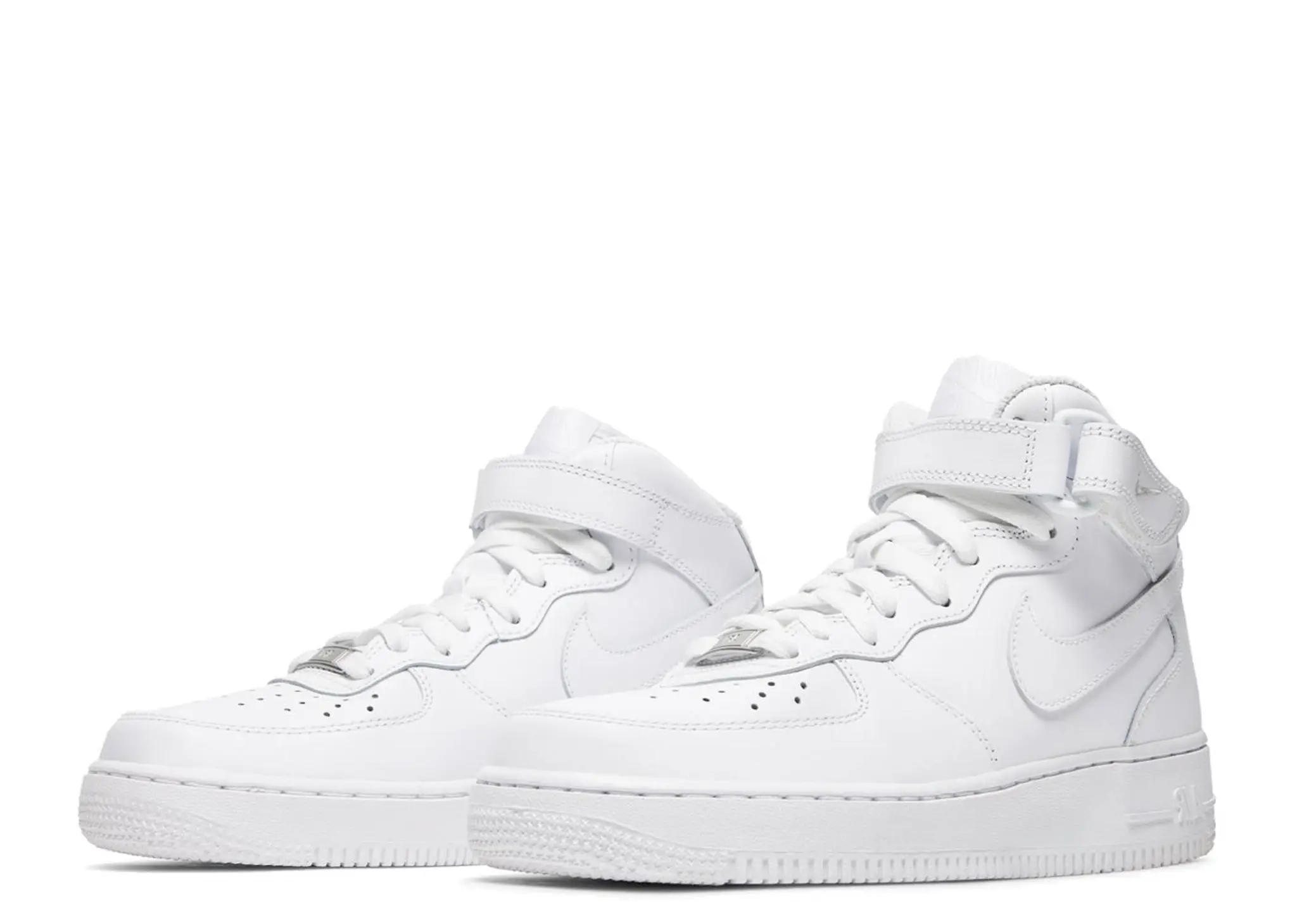 Nike Air Force 1 Mid Triple White (Women's) - photo 2