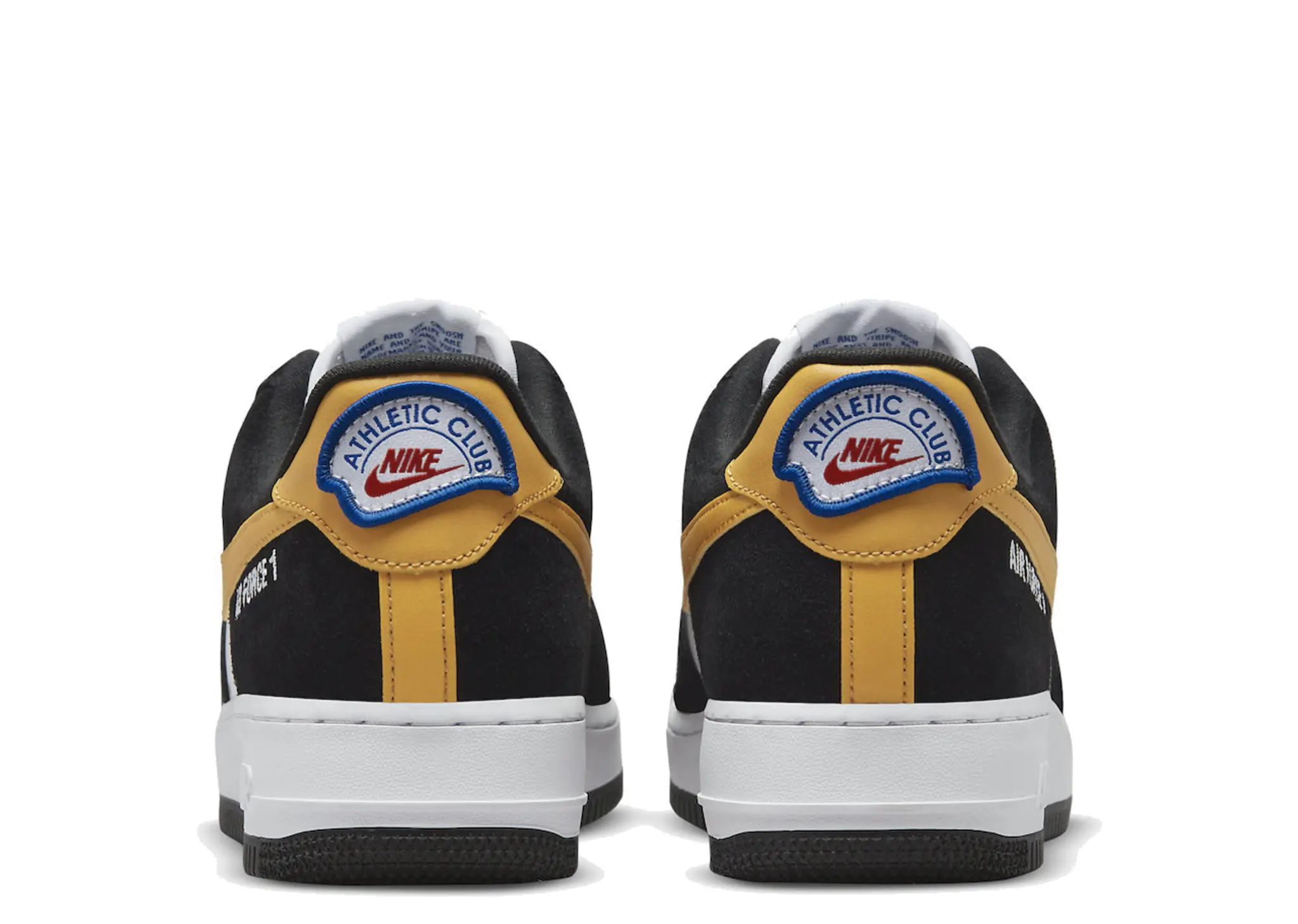 Nike Air Force 1 Low Athletic Club Black University Gold - photo 3
