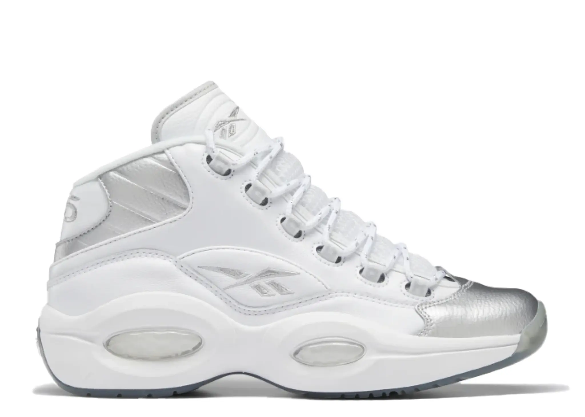 Reebok Question Mid 25th Anniversary Silver Toe