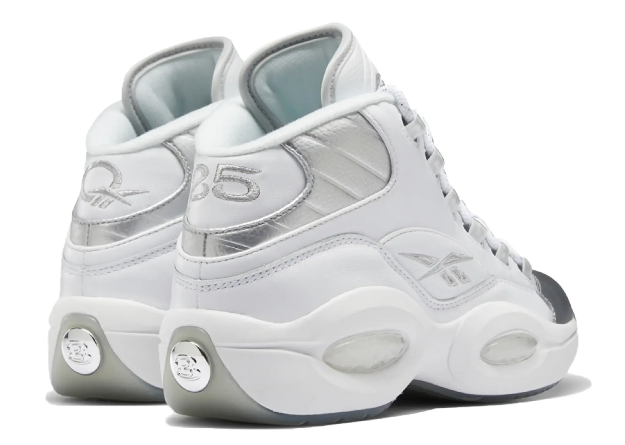 Reebok Question Mid 25th Anniversary Silver Toe - photo 3