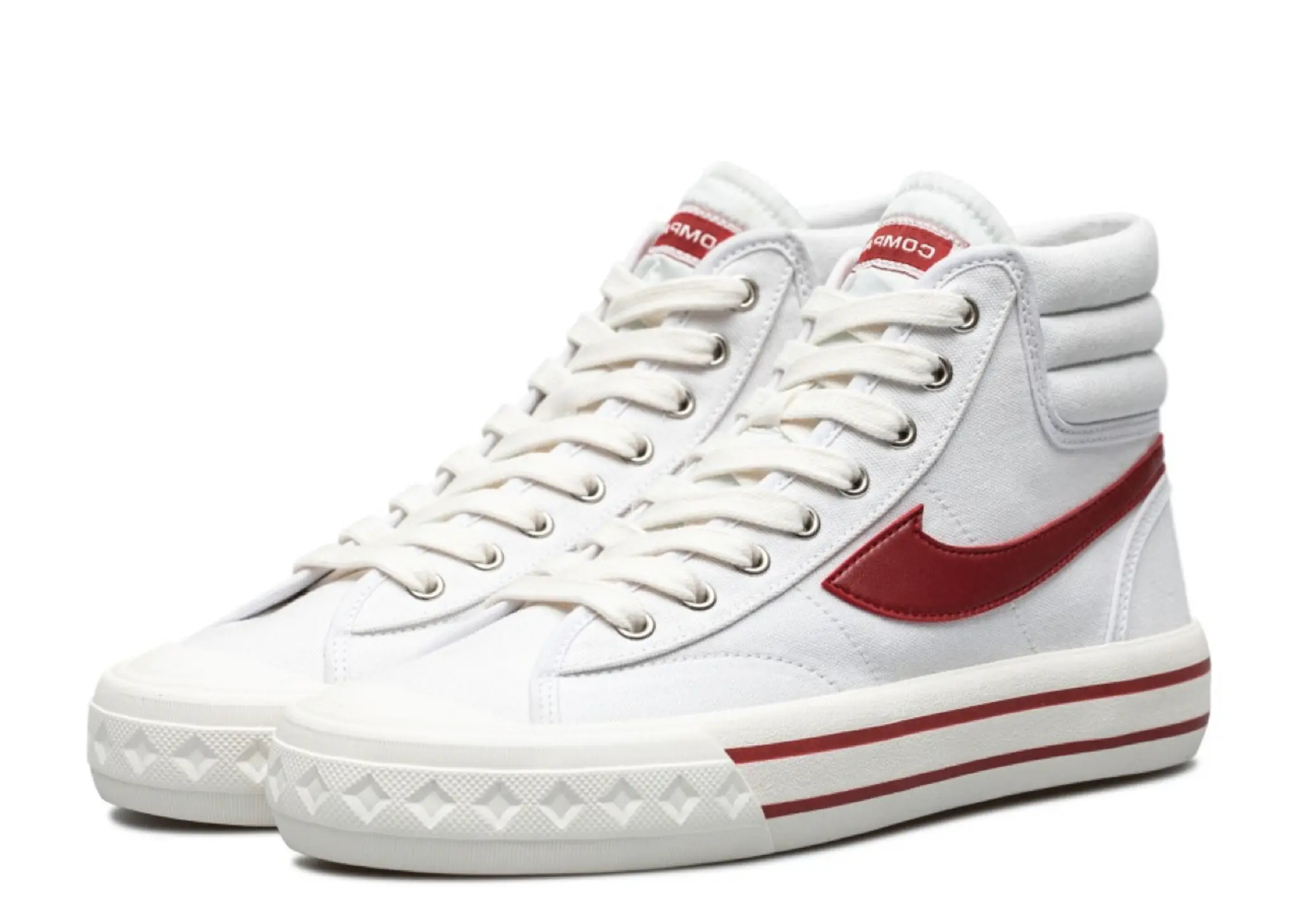 Compass Retrograde Hi White Red - photo 2