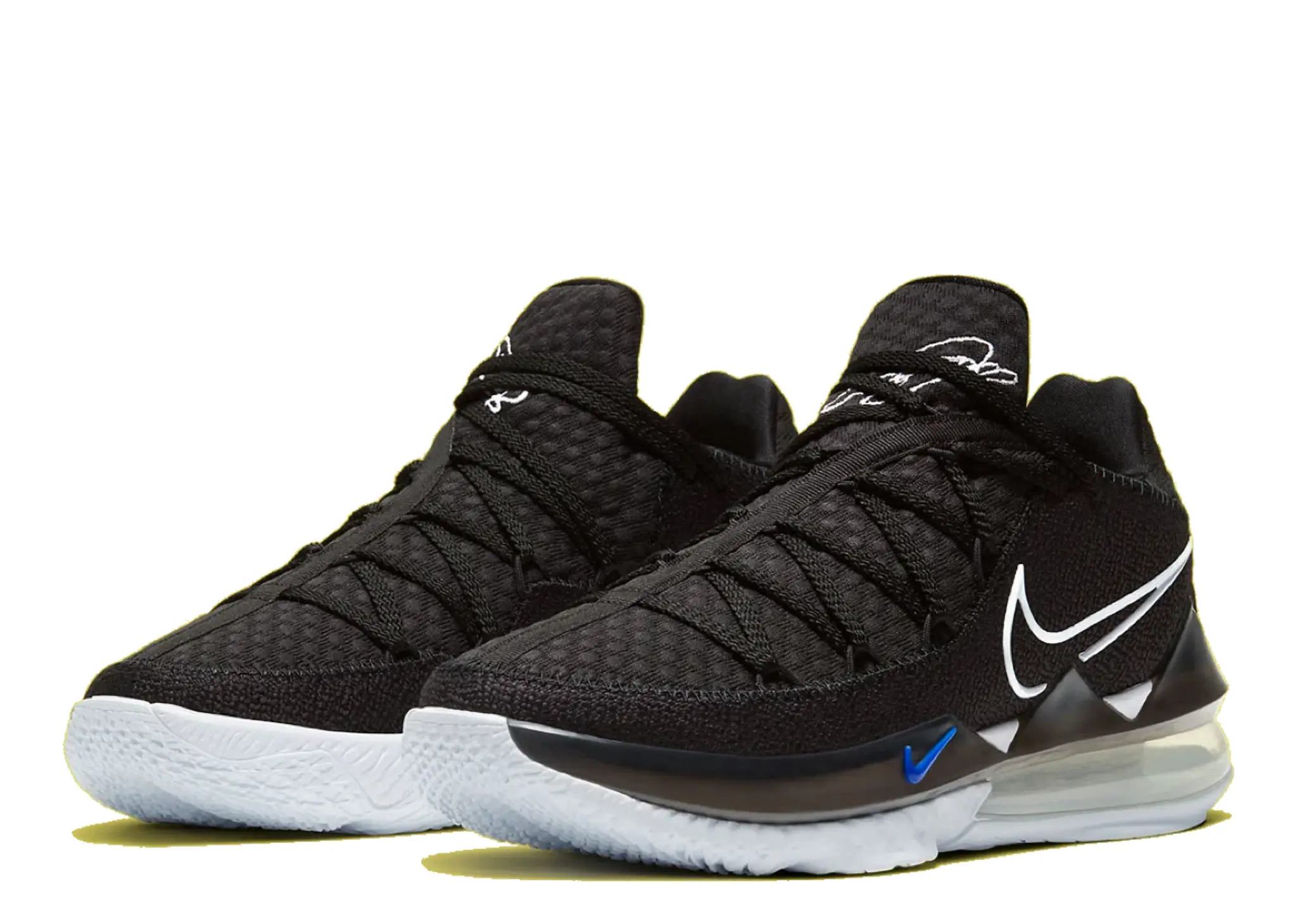 Nike LeBron 17 Low Black White - photo 2
