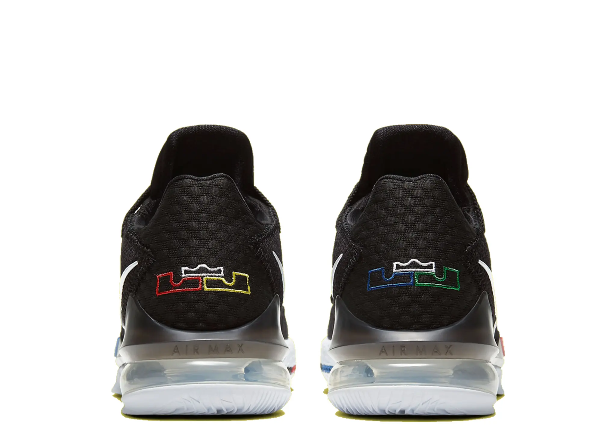 Nike LeBron 17 Low Black White - photo 3