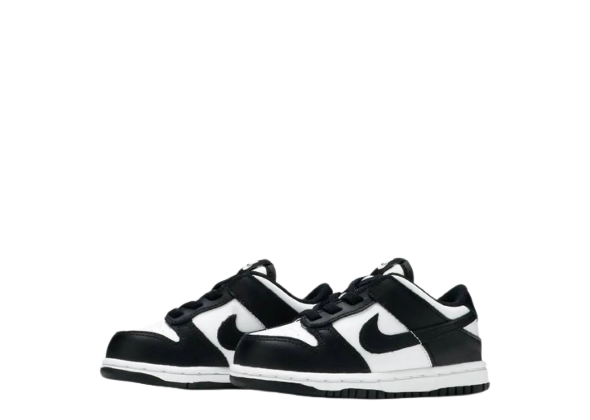 Nike Dunk Low Retro White Black (Toddler) - photo 2
