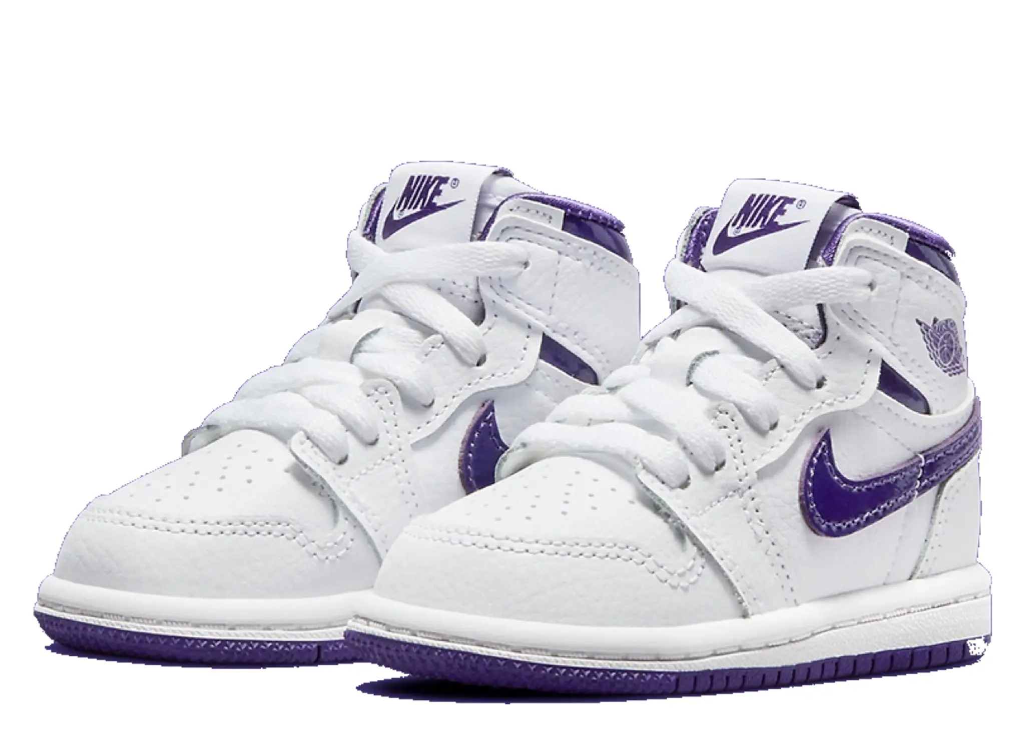 Air Jordan 1 Retro High Court Purple (Toddler) (2021) - photo 2