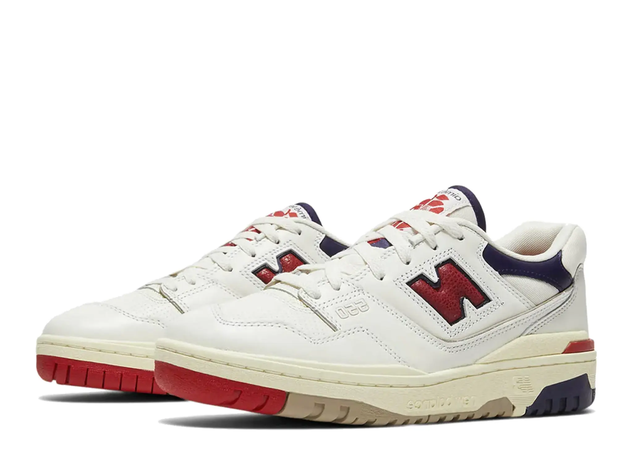 New Balance 550 Aime Leon Dore White Navy Red - photo 2