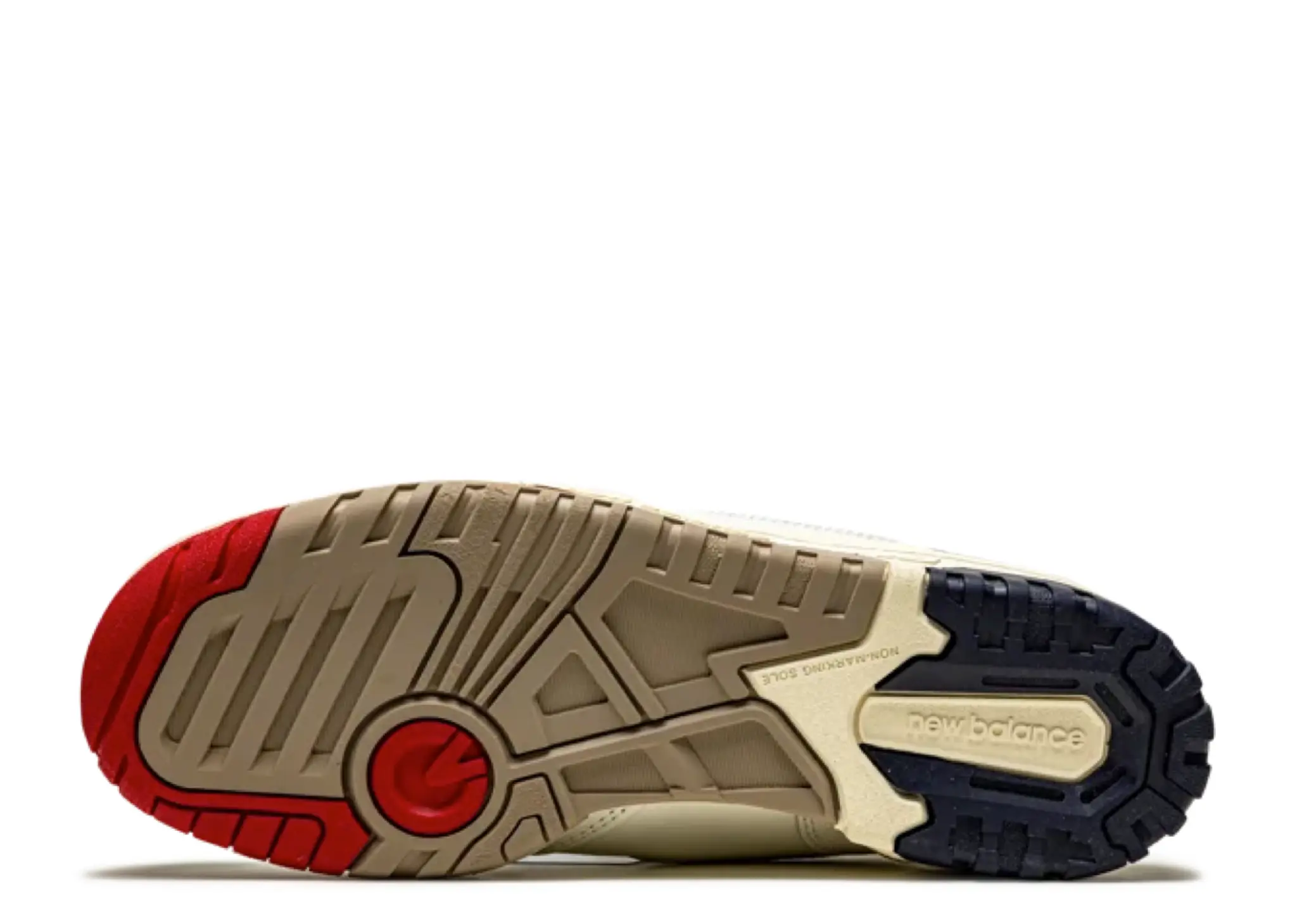 New Balance 550 Aime Leon Dore White Navy Red - photo 4
