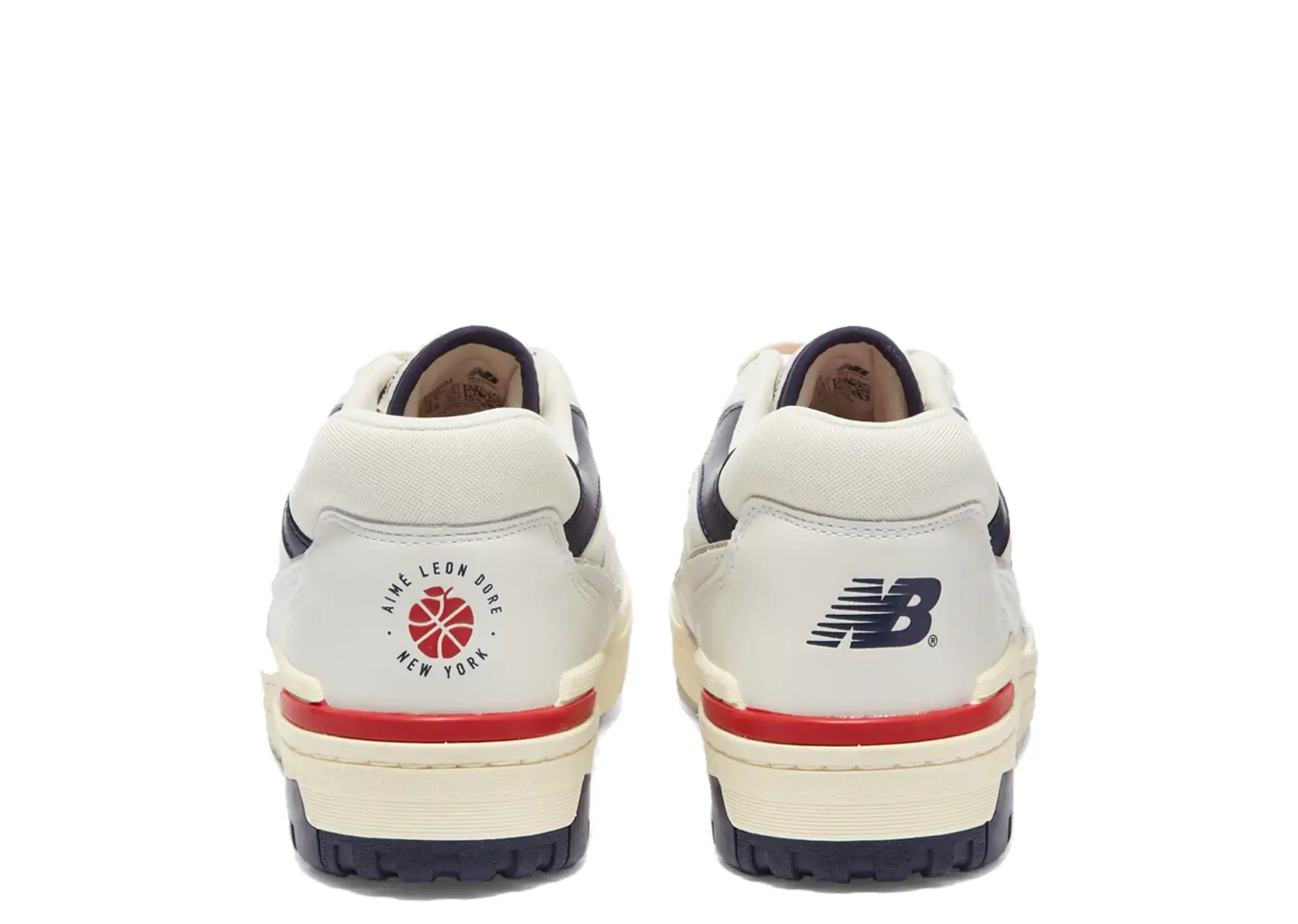 New Balance 550 Aime Leon Dore White Navy Red - photo 3