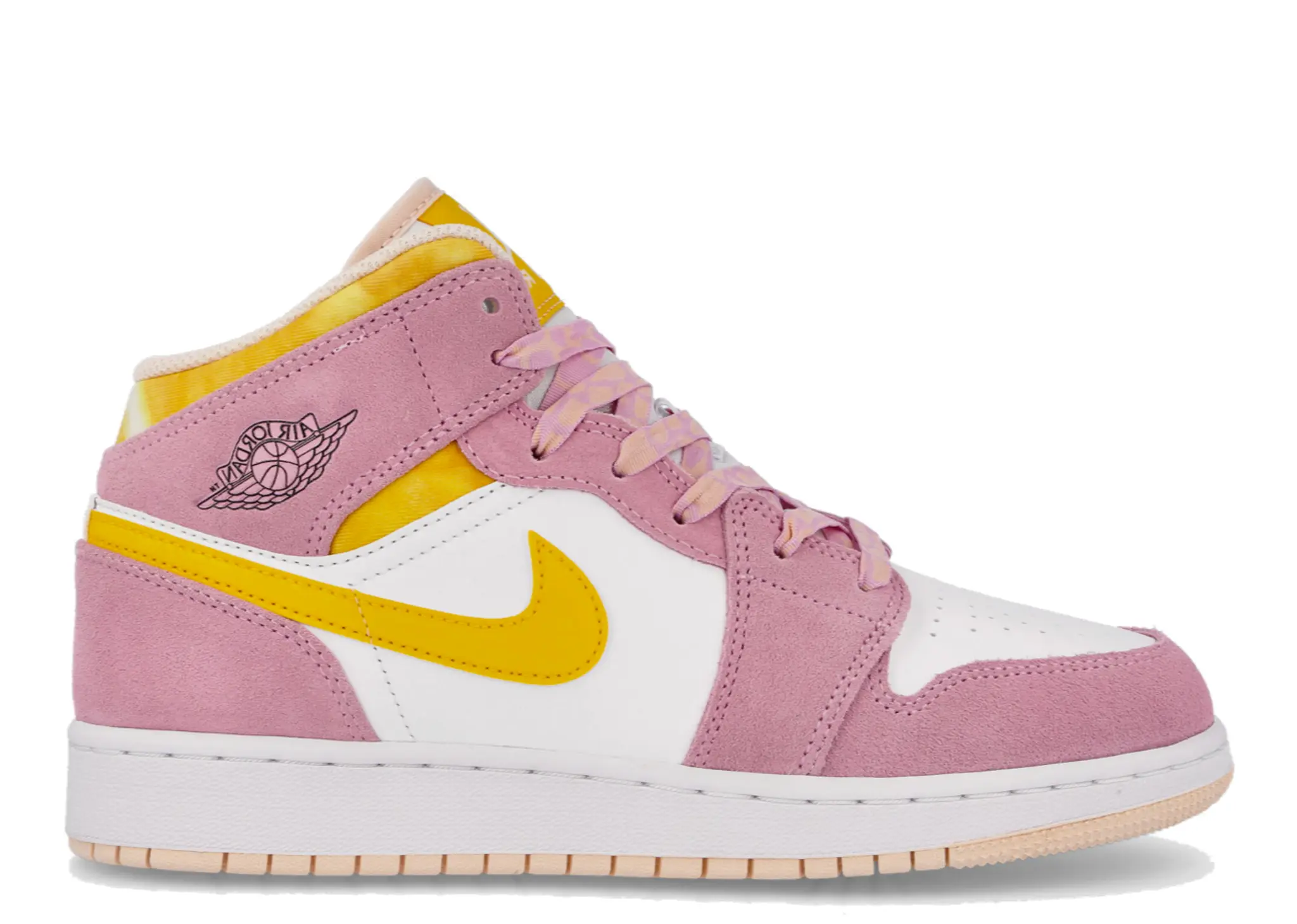 Air Jordan 1 Mid SE Arctic Pink (Grade School)