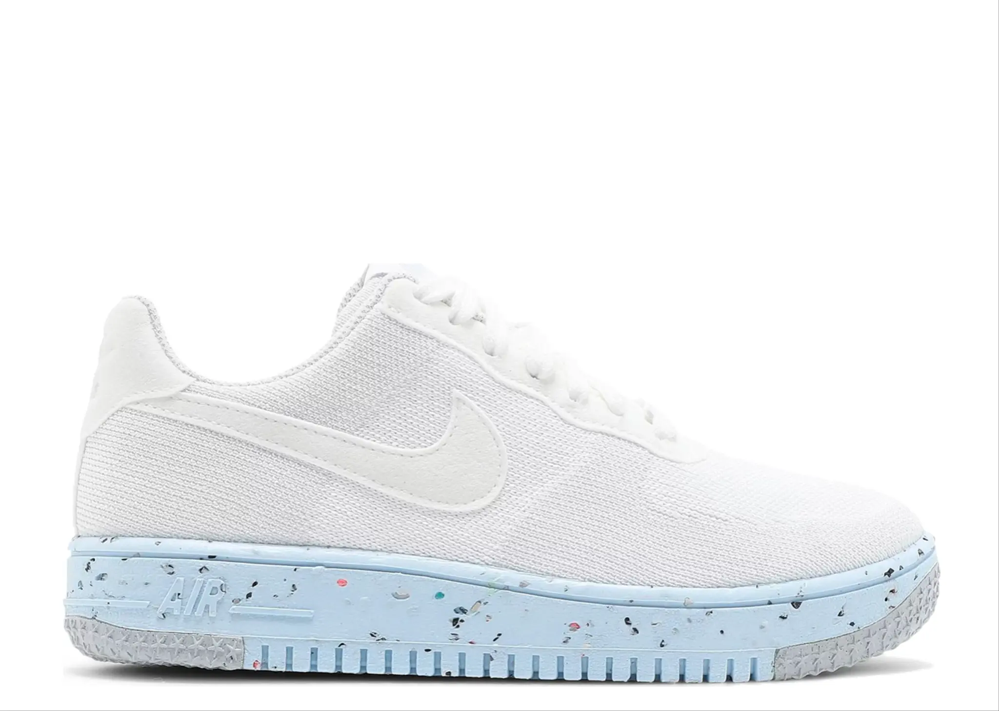 Nike Air Force 1 Low Crater Flyknit White Ice Blue (Women's)