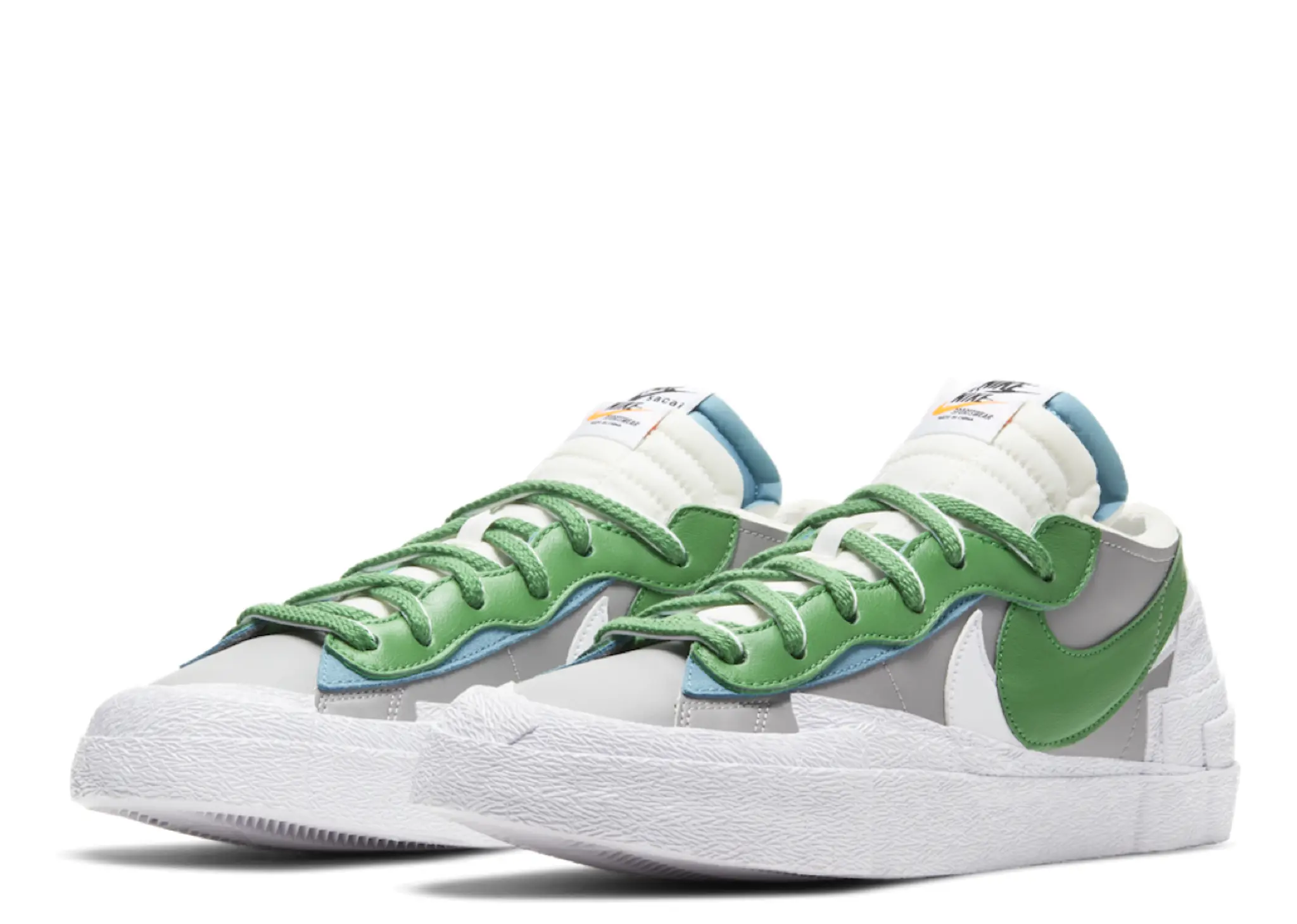 Nike Blazer Low sacai Classic Green - photo 2